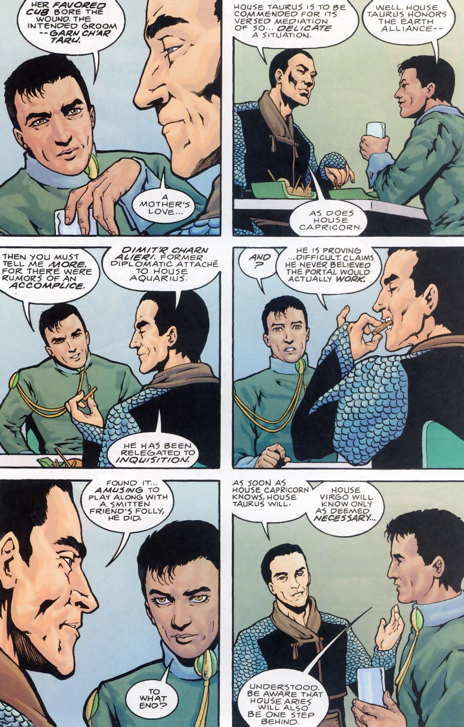 Read online Reign of the Zodiac comic -  Issue #3 - 21