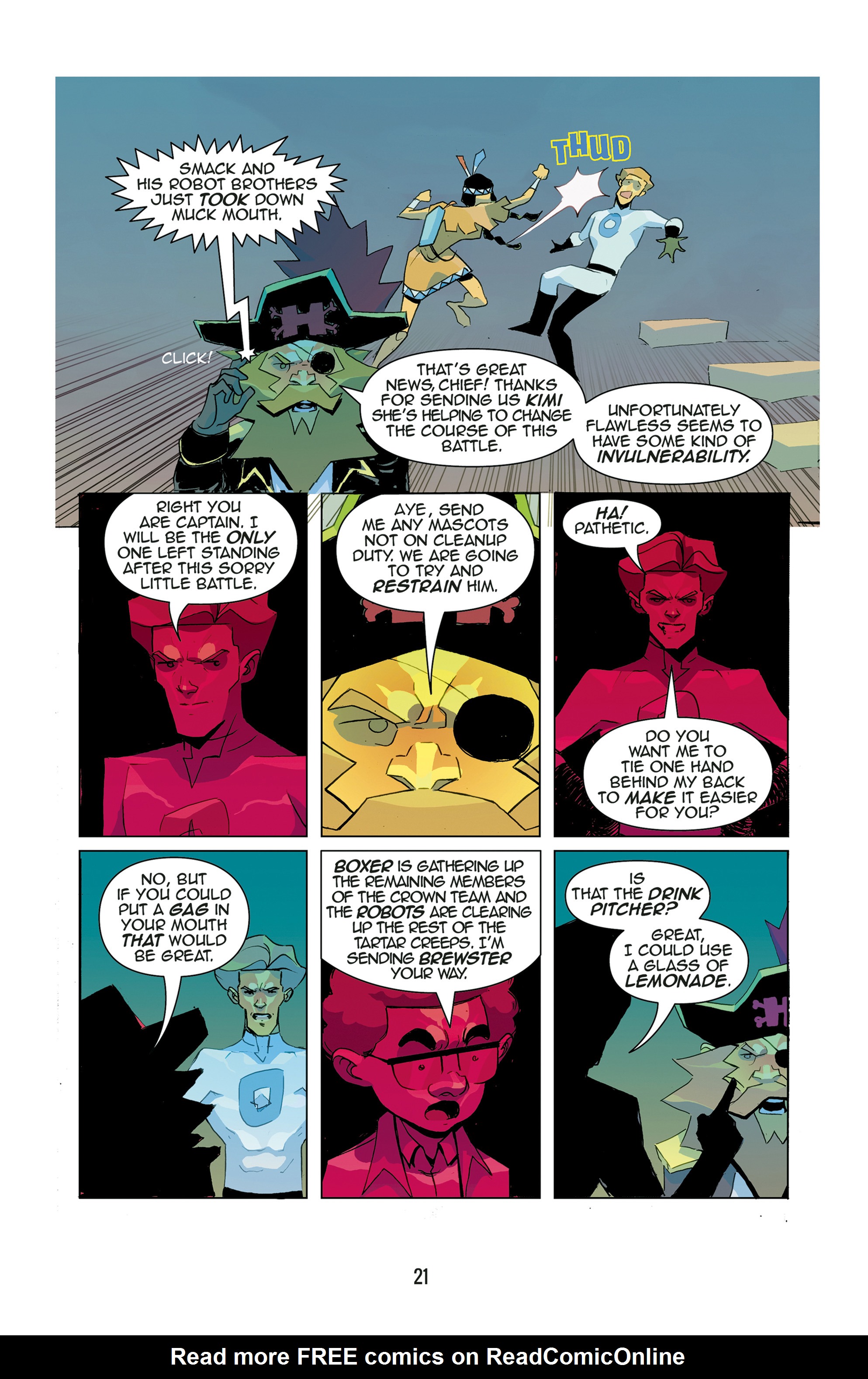 Read online The Mighty Mascots comic -  Issue #3 - 22
