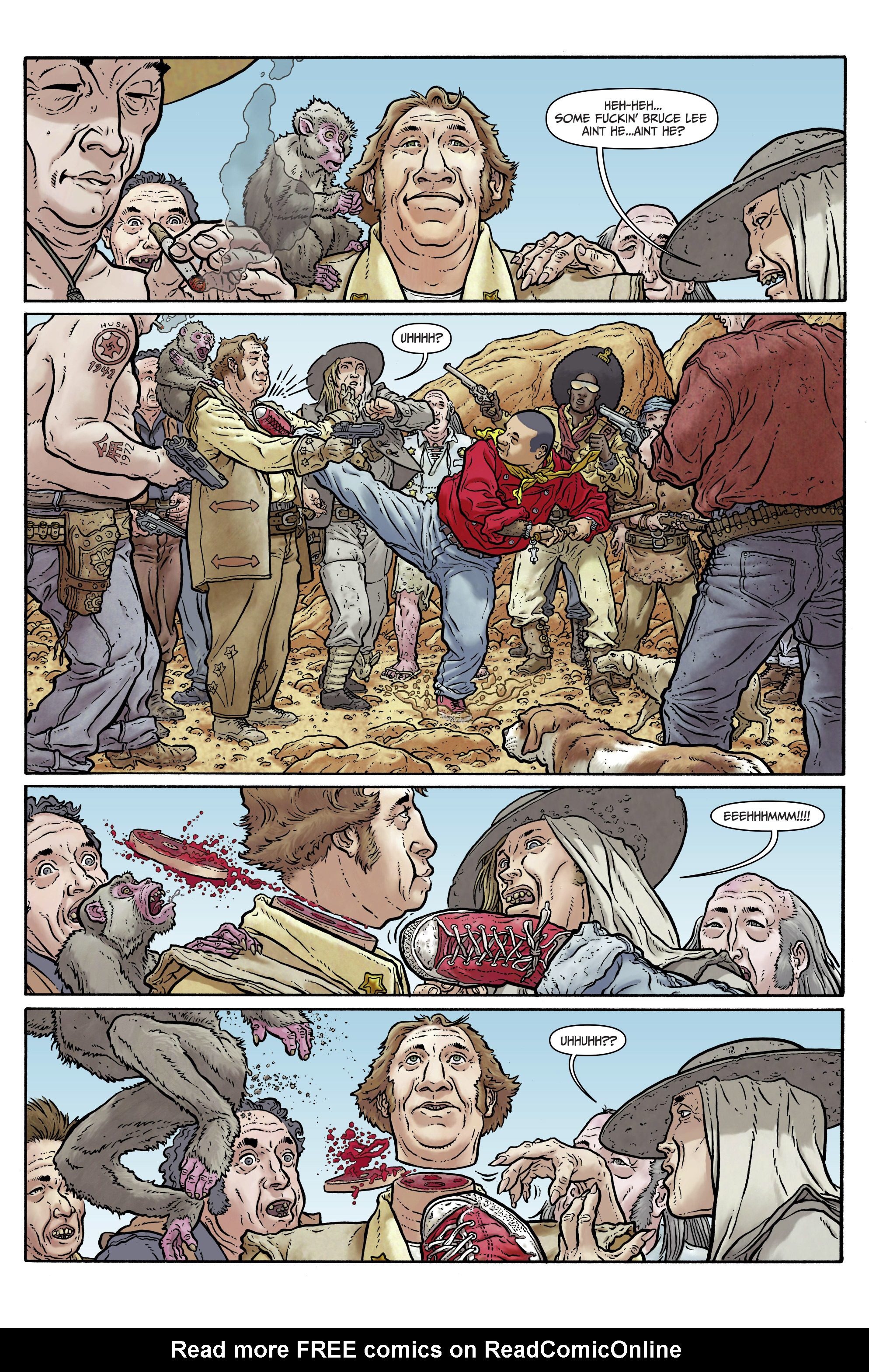 Read online Shaolin Cowboy comic -  Issue #1 - 20