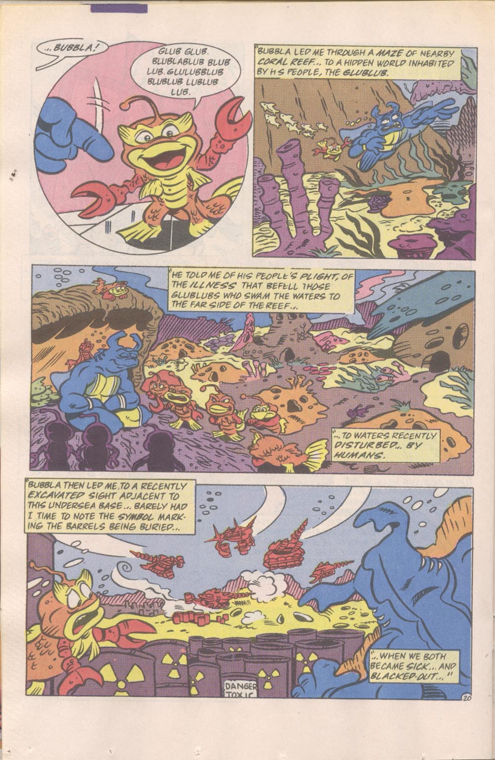 Read online Teenage Mutant Ninja Turtles Adventures (1989) comic -  Issue #16 - 21