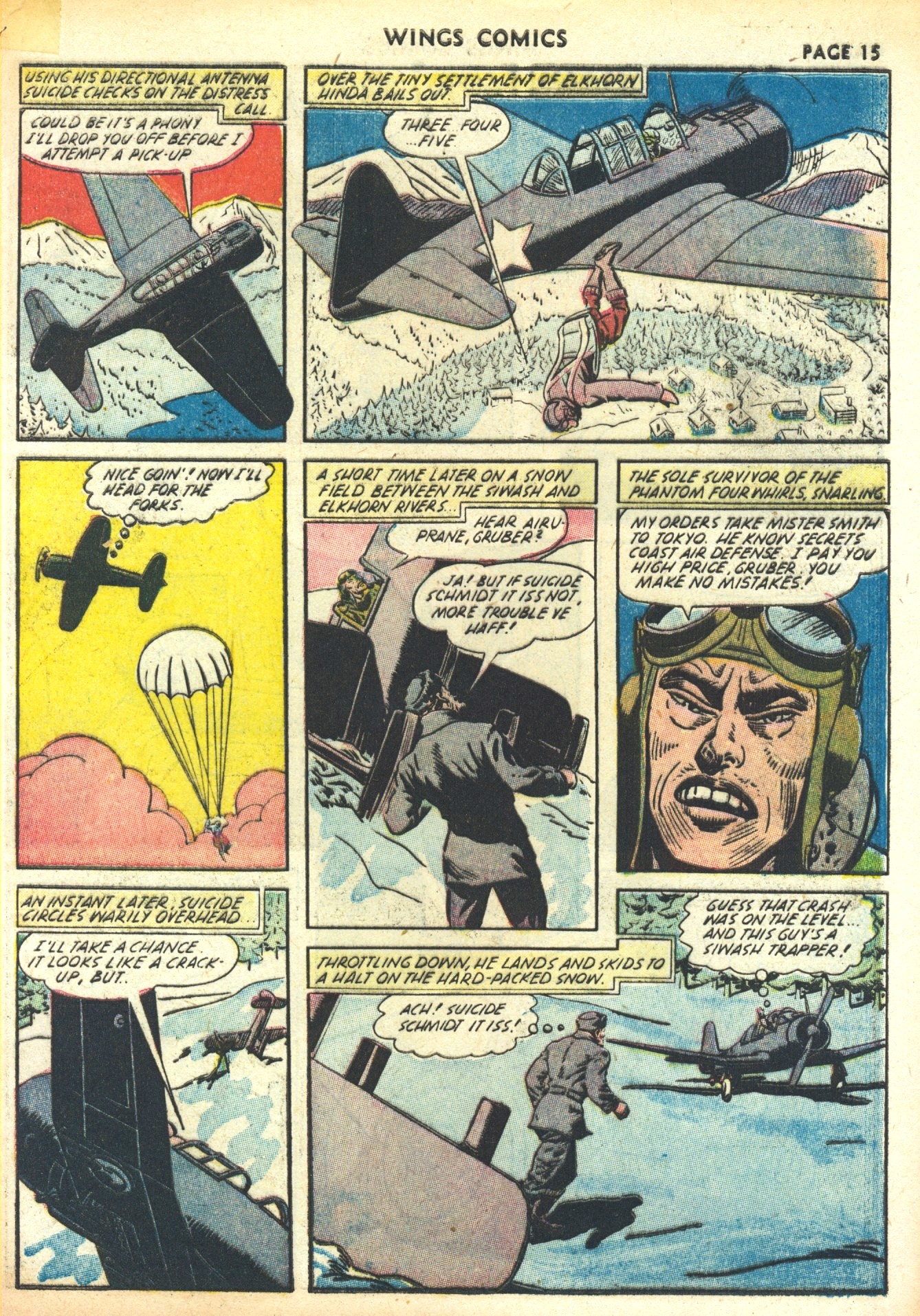 Read online Wings Comics comic -  Issue #30 - 17