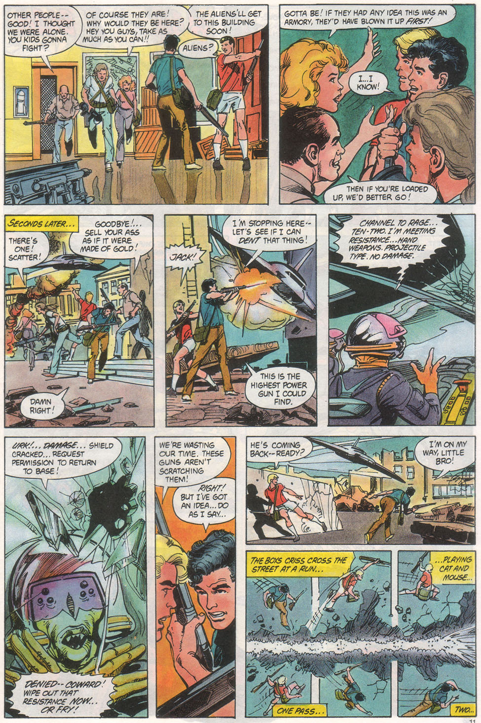 Read online The Revengers featuring Armor and Silver Streak comic -  Issue #1 - 13