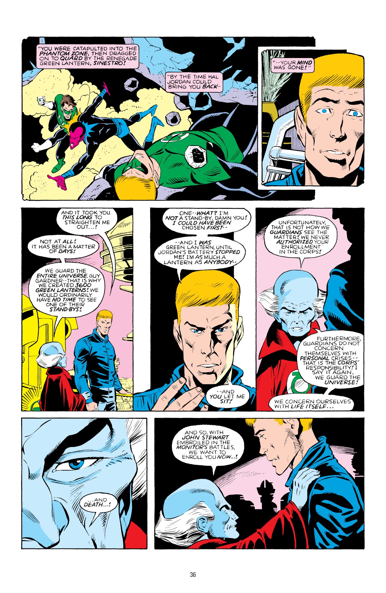 Read online Green Lantern: Sector 2814 comic -  Issue # TPB 3 - 36