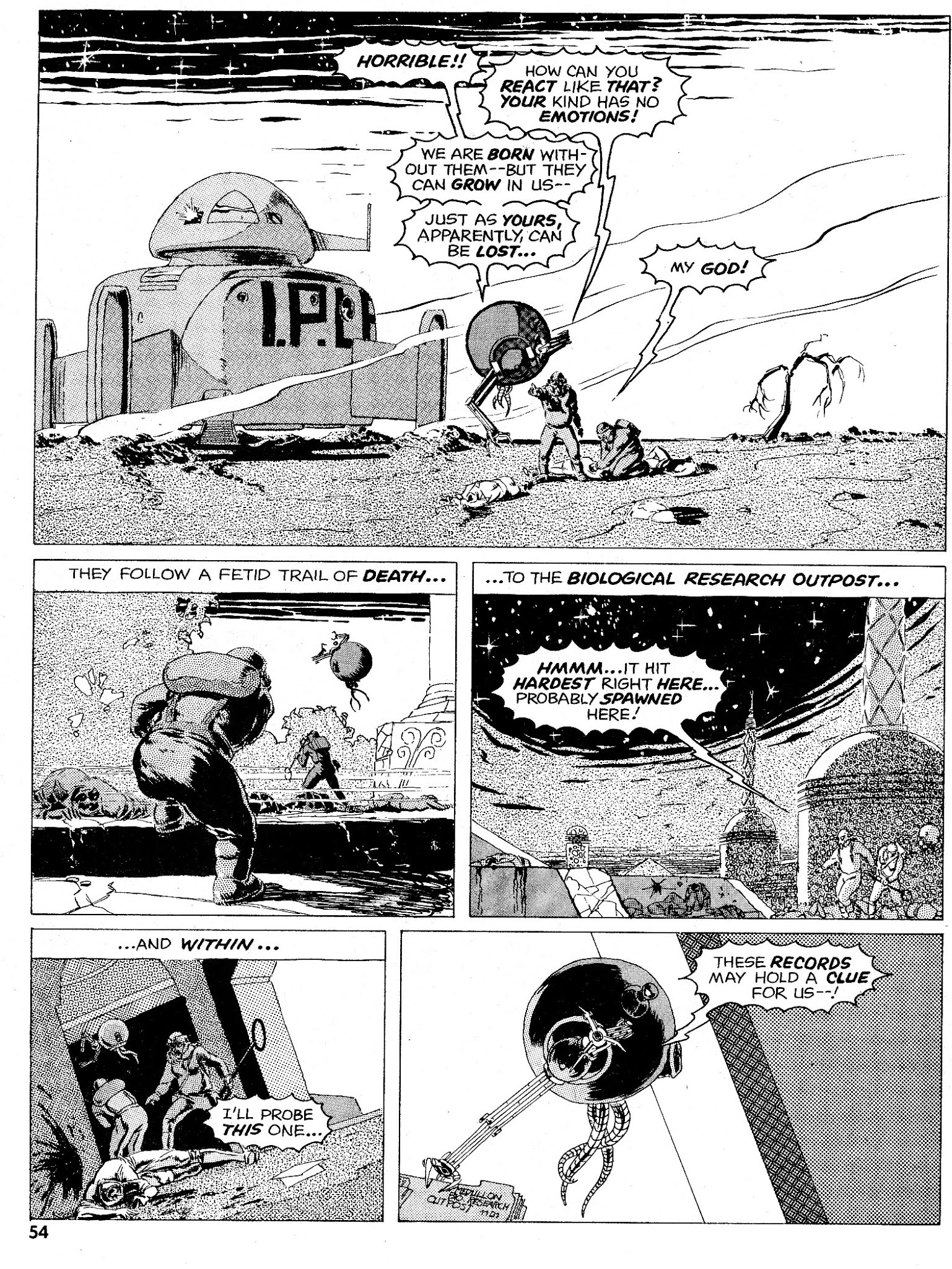 Read online Nightmare (1970) comic -  Issue #6 - 45