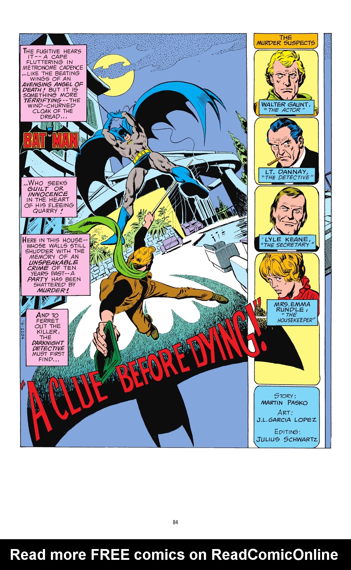 Read online Legends of the Dark Knight: Jose Luis Garcia-Lopez comic -  Issue # TPB (Part 1) - 85