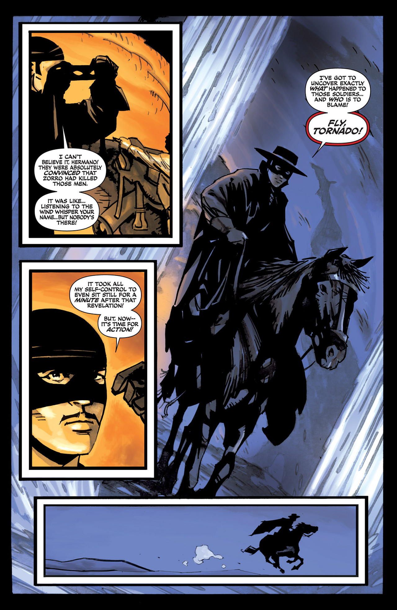 Read online Zorro Rides Again comic -  Issue #10 - 10