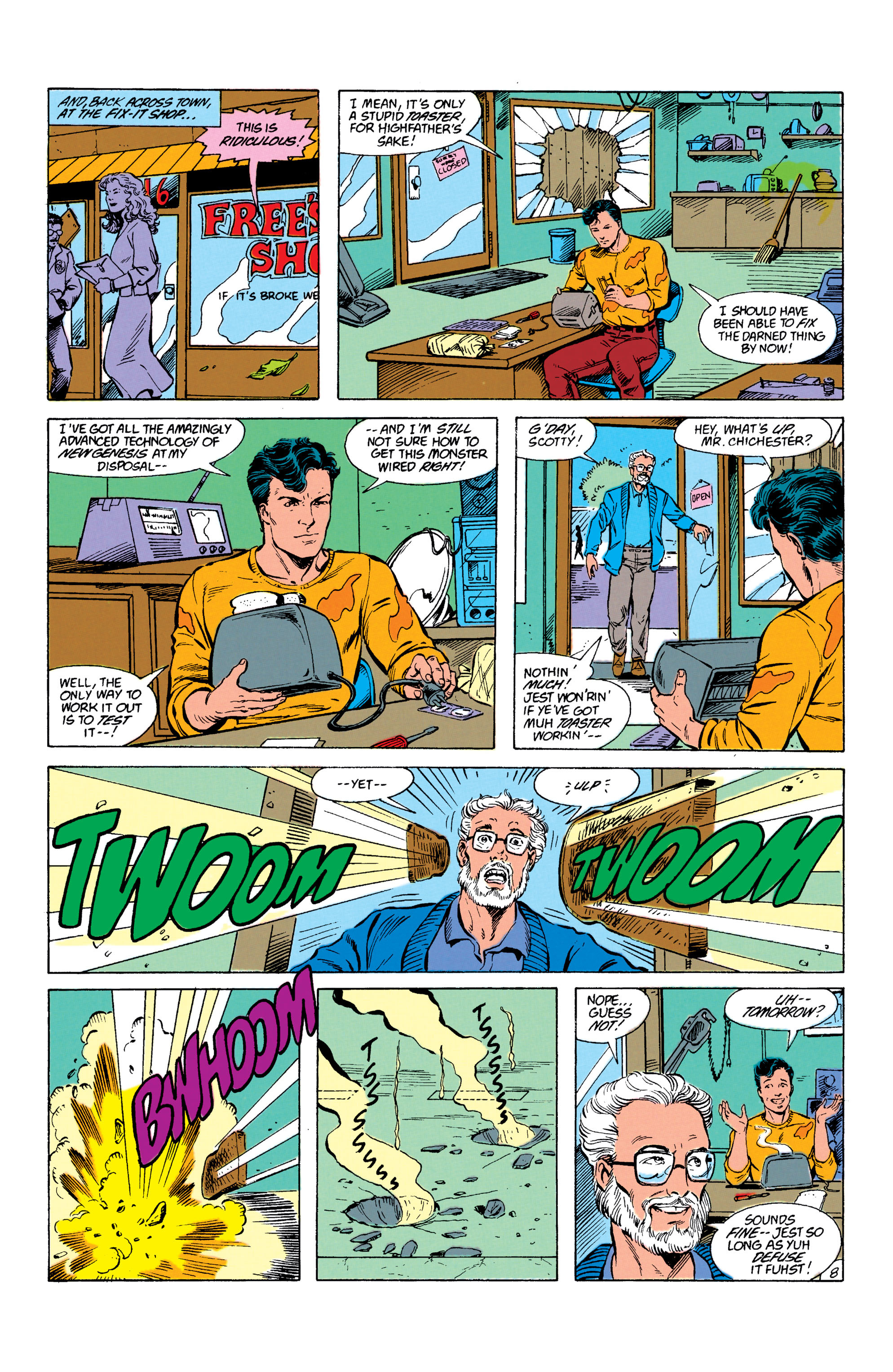 Read online Mister Miracle (1989) comic -  Issue #9 - 9