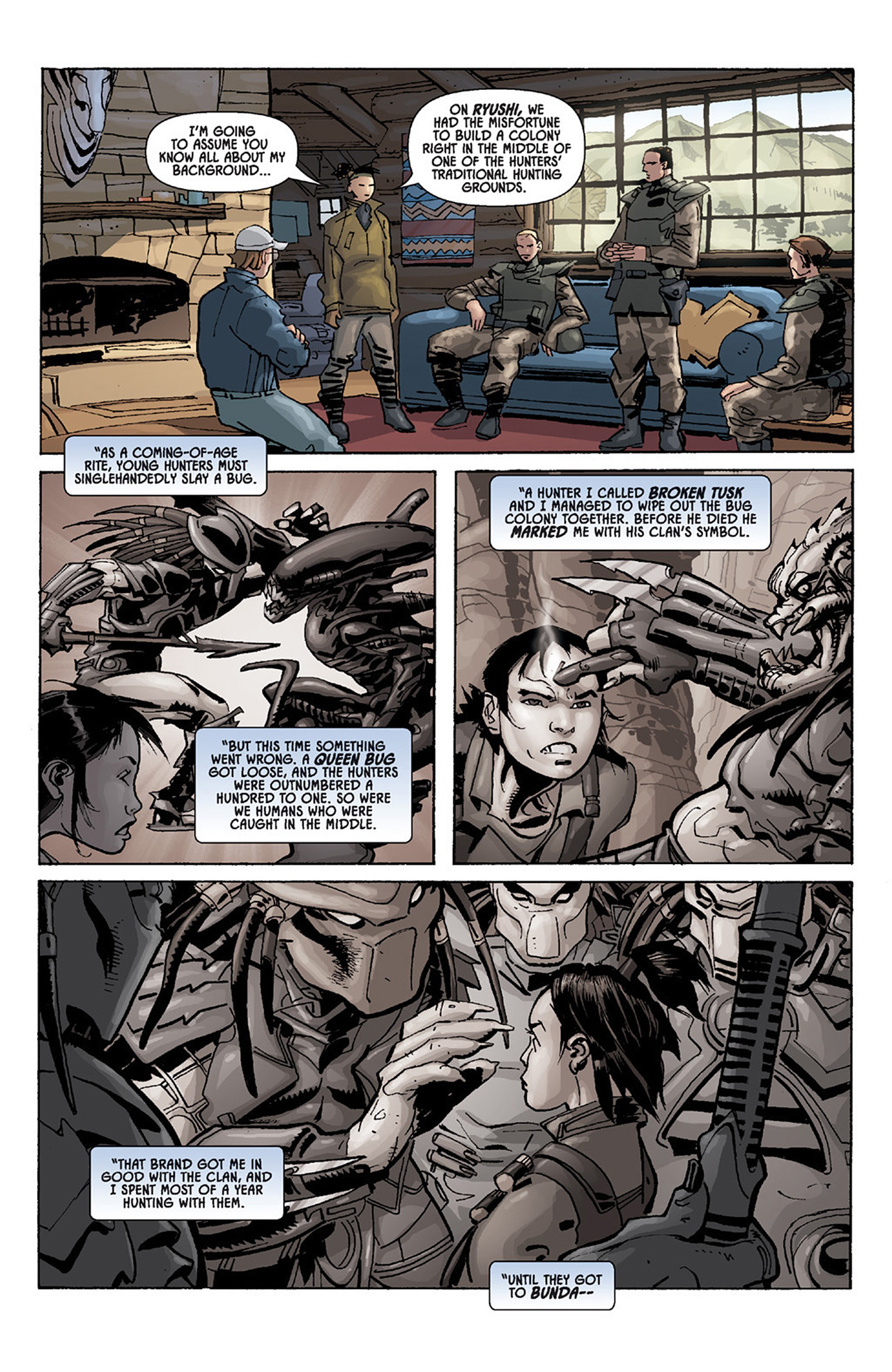 Read online Aliens vs. Predator: Three World War comic -  Issue #1 - 23
