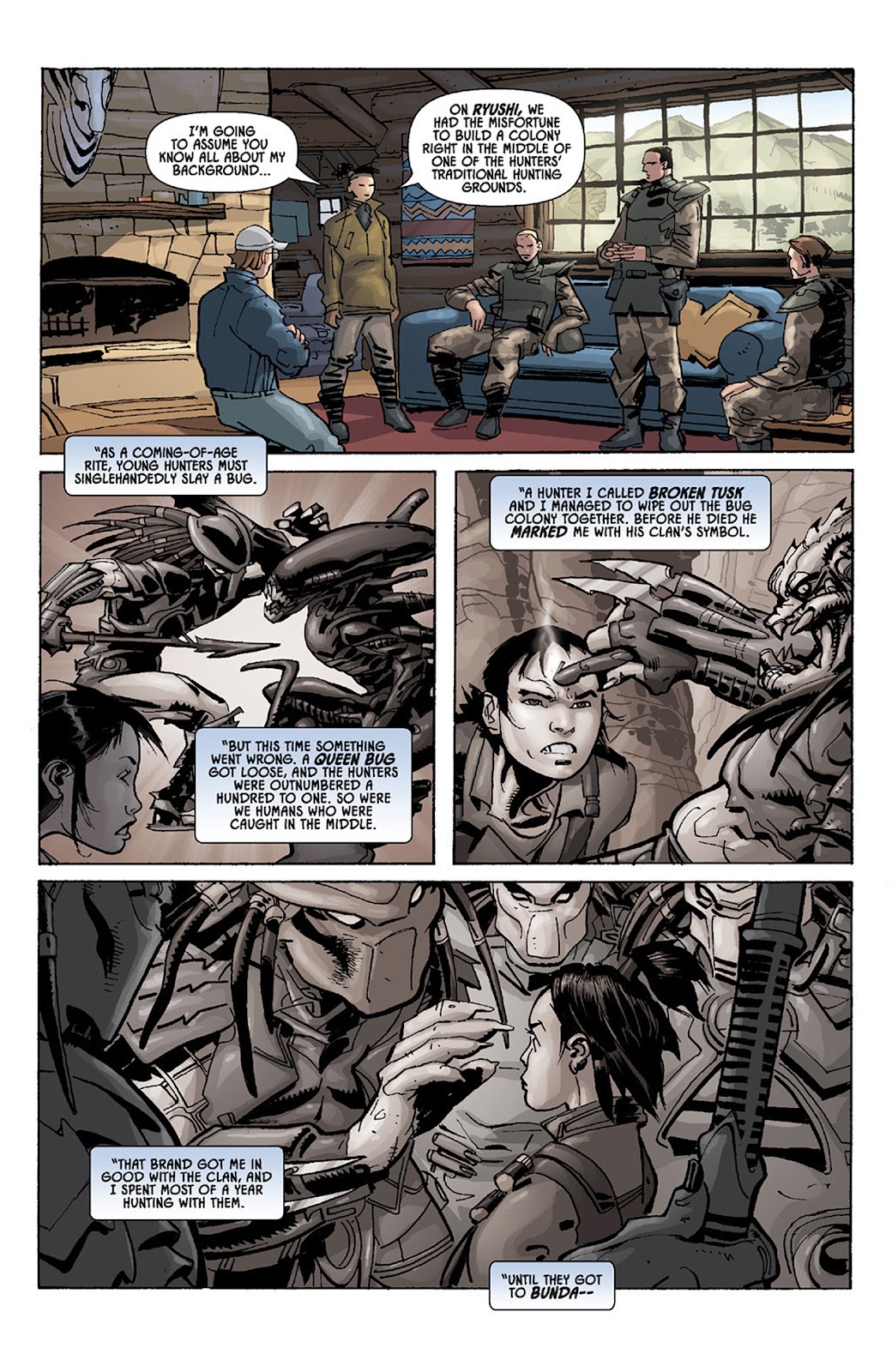 Aliens vs. Predator: Three World War issue 1 - Page 23