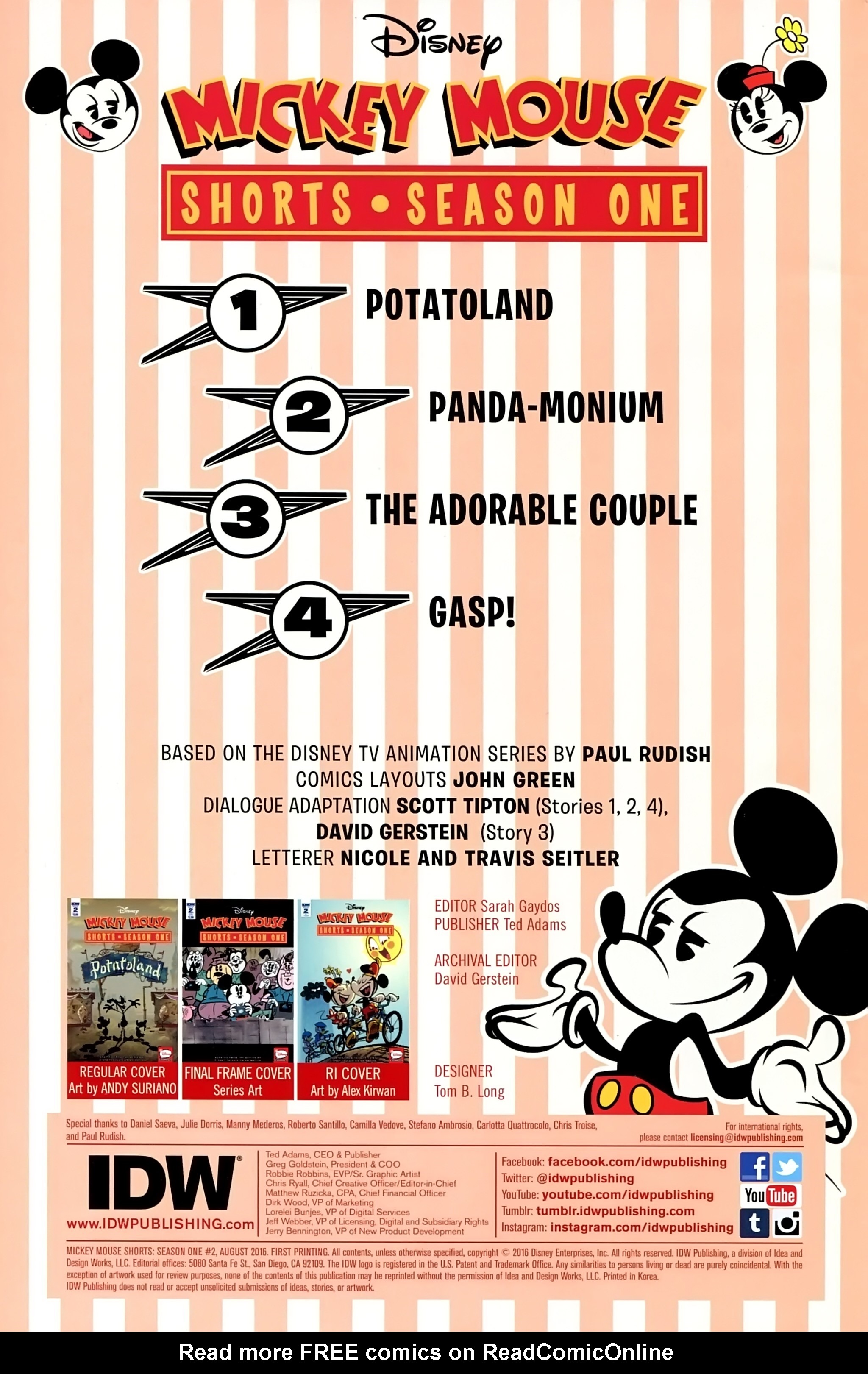 Read online Mickey Mouse Shorts: Season One comic -  Issue #2 - 2