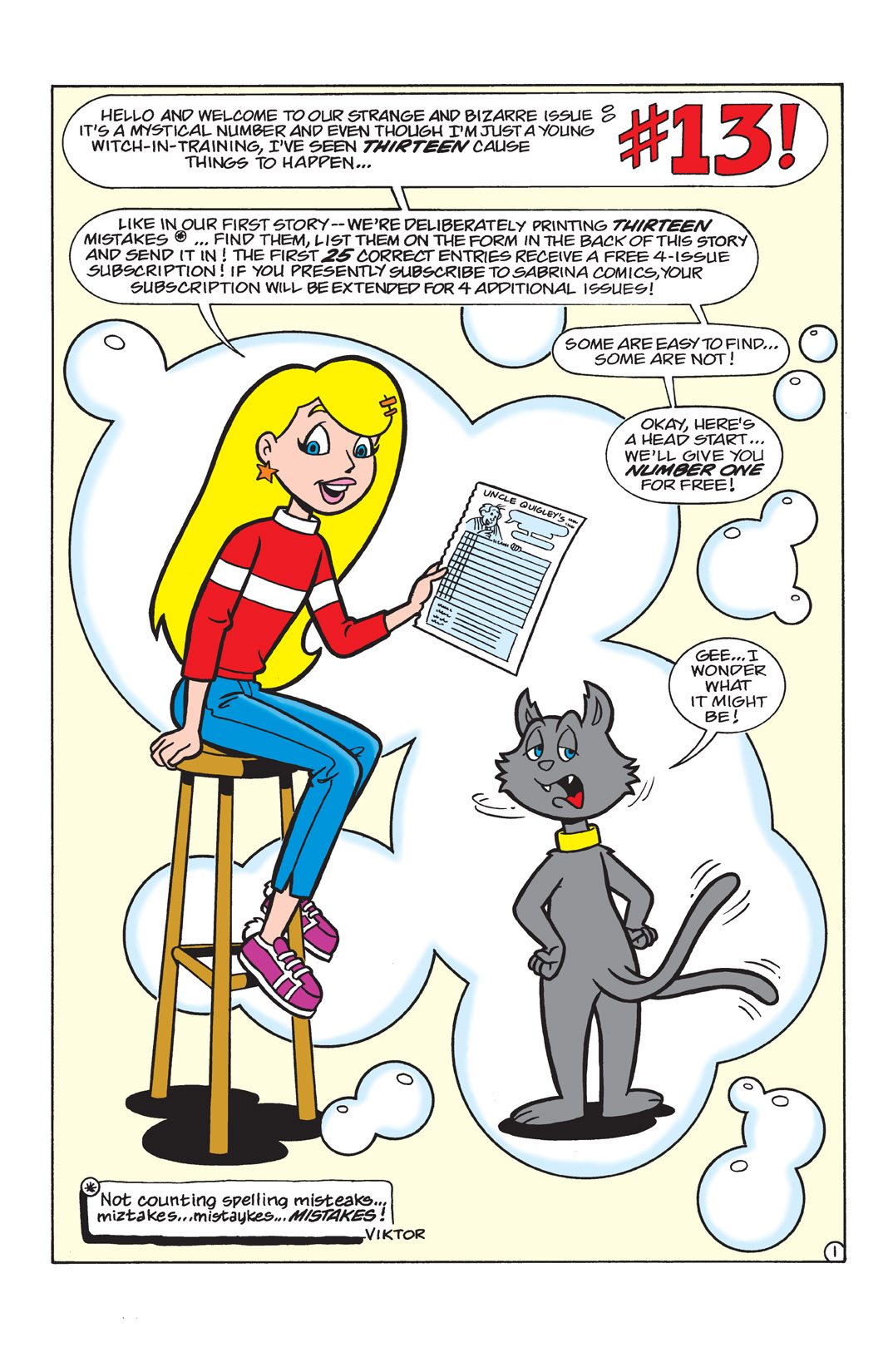 Read online Sabrina the Teenage Witch (2000) comic -  Issue #13 - 2