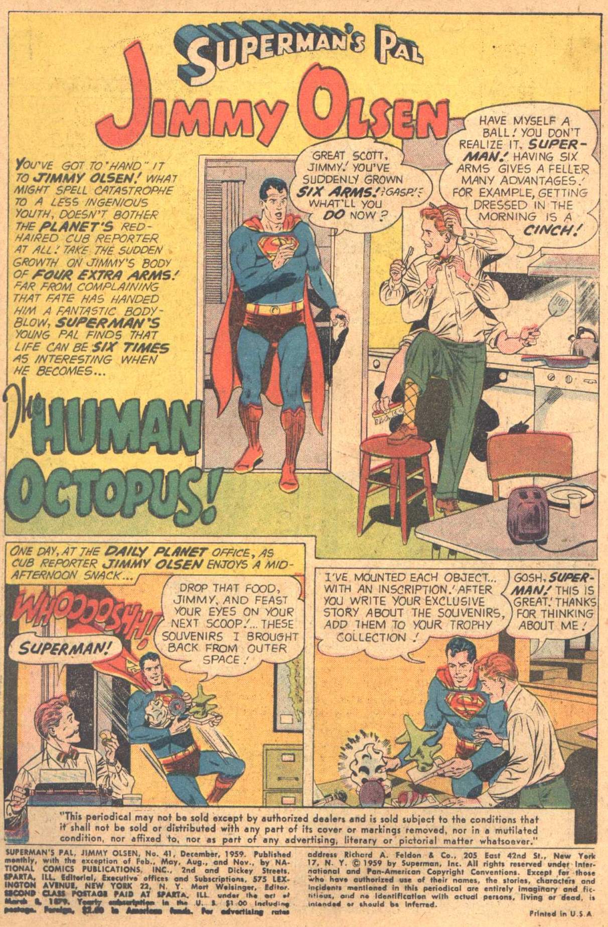 Read online Superman's Pal Jimmy Olsen comic -  Issue #41 - 3