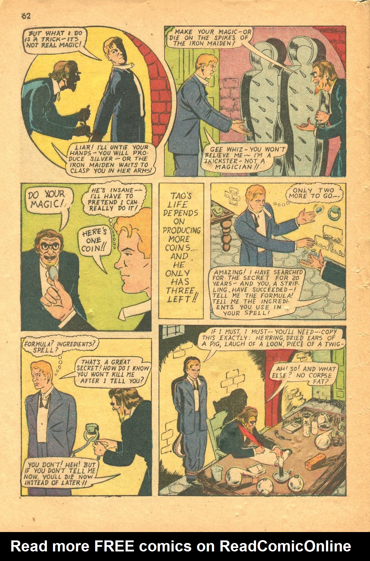 Read online Super-Magician Comics comic -  Issue #18 - 61