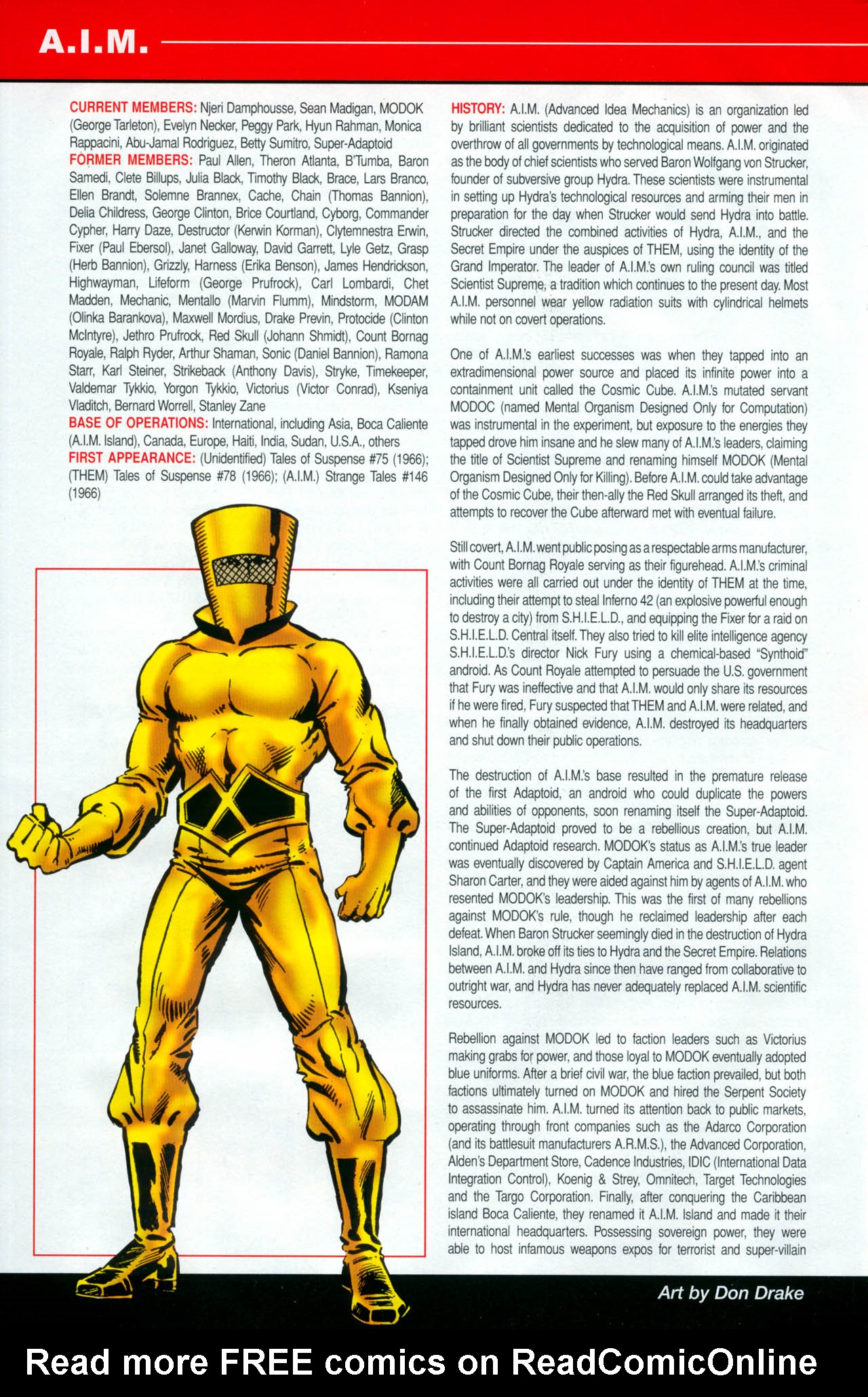 Read online All-New Official Handbook of the Marvel Universe A to Z: Update comic -  Issue #2 - 4