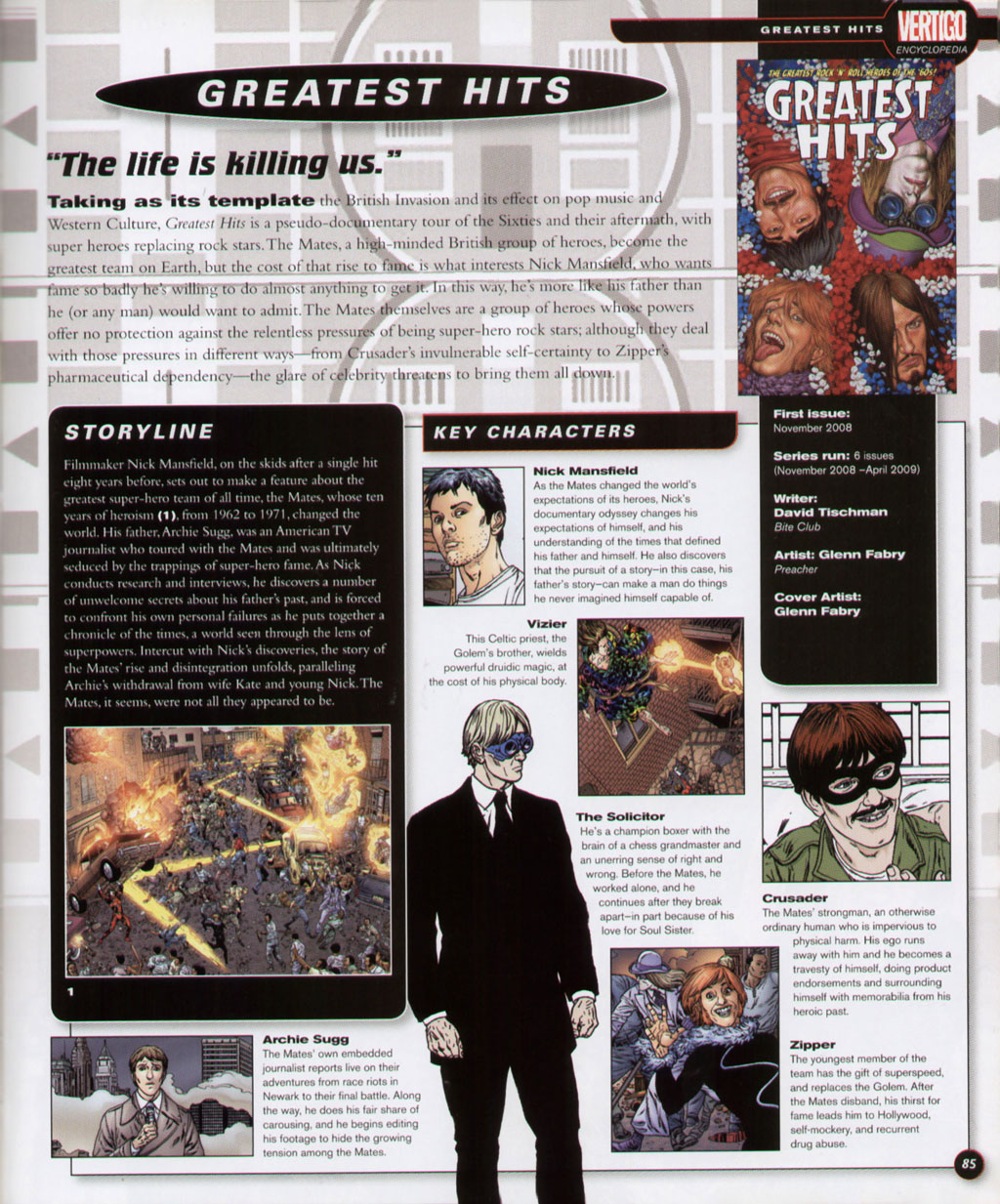 Read online The Vertigo Encyclopedia comic -  Issue # TPB (Part 1) - 84