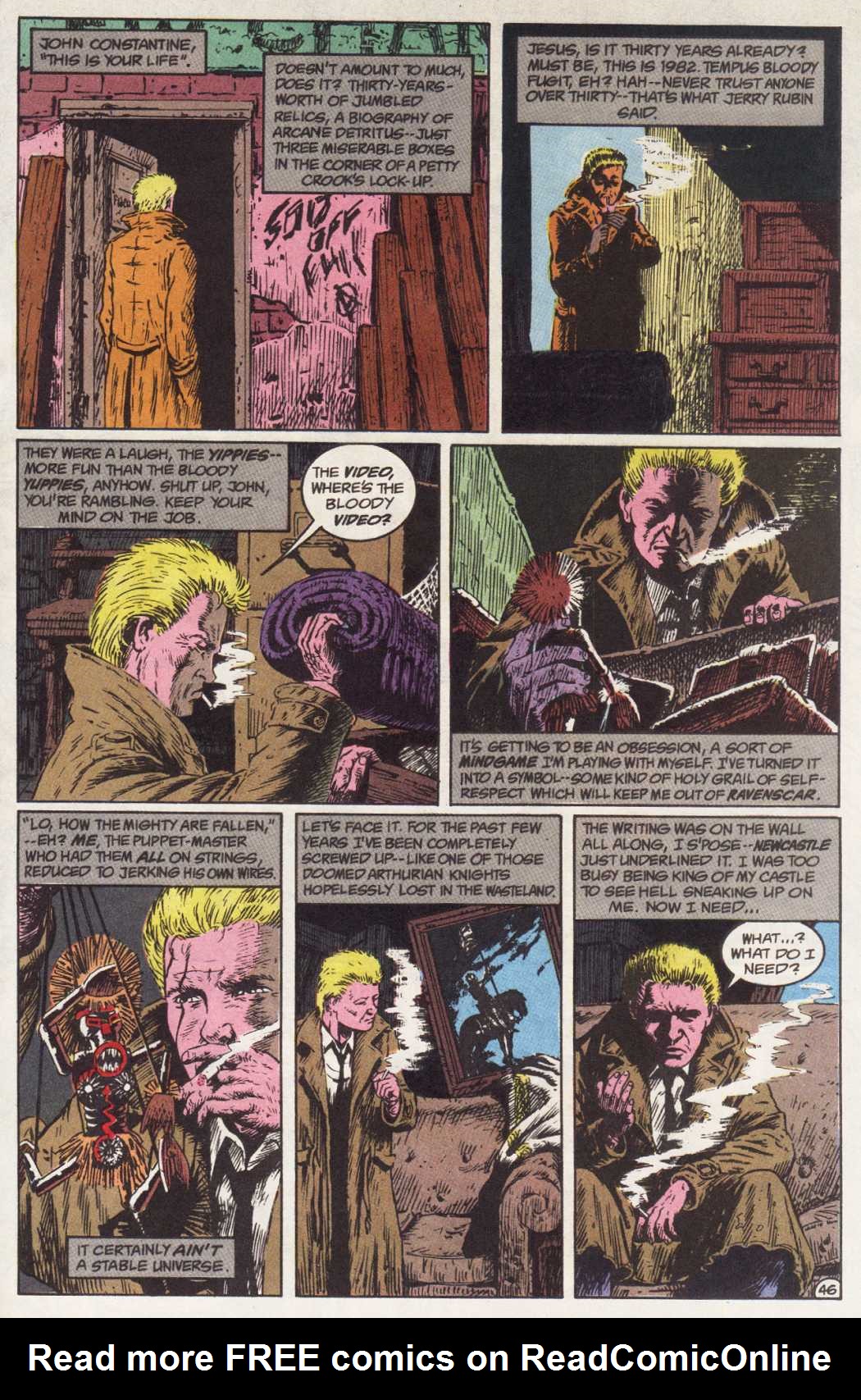 Read online Hellblazer comic -  Issue # Annual 1 (1989) - 45