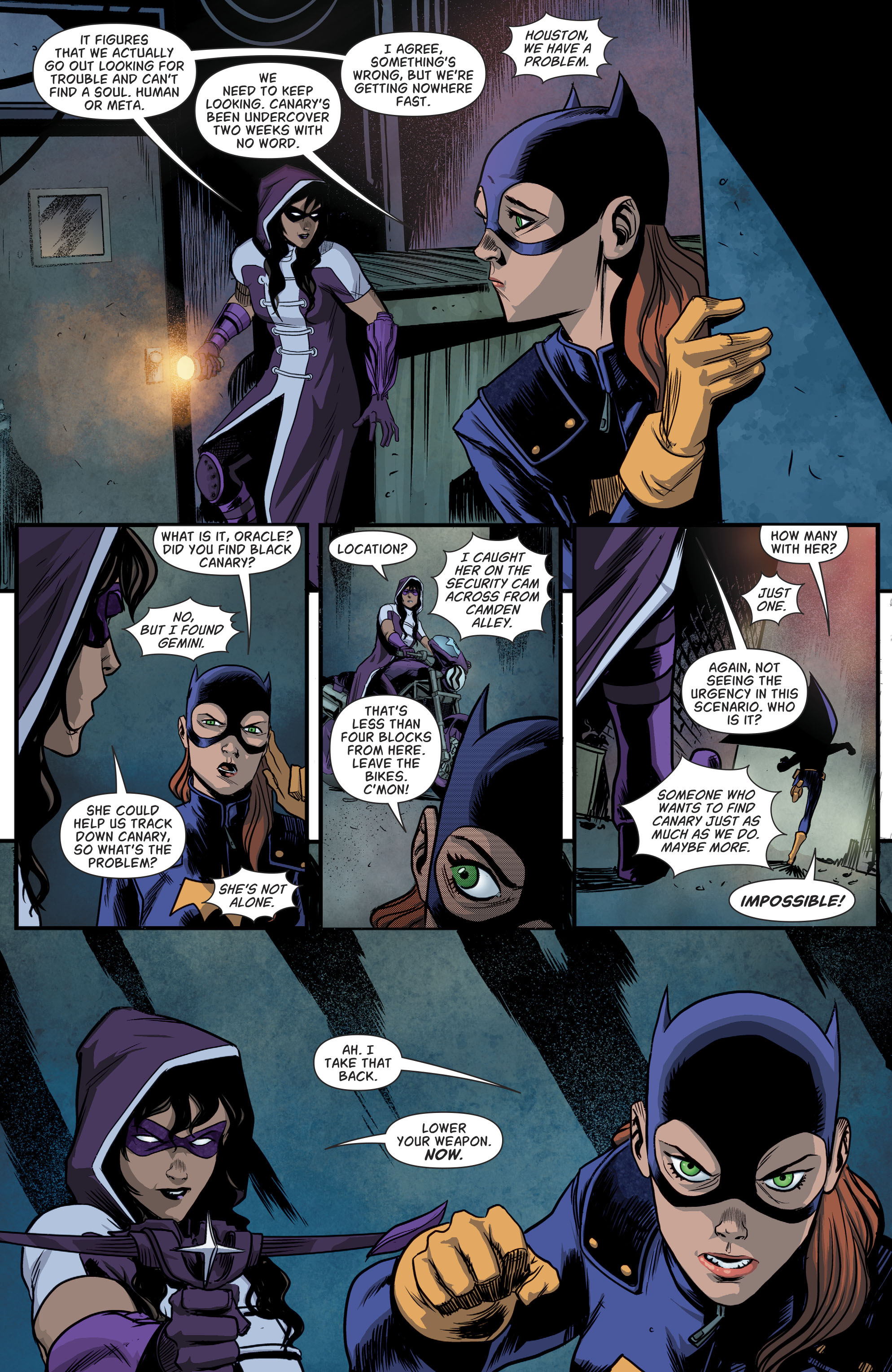 Read online Batgirl and the Birds of Prey comic -  Issue #9 - 22