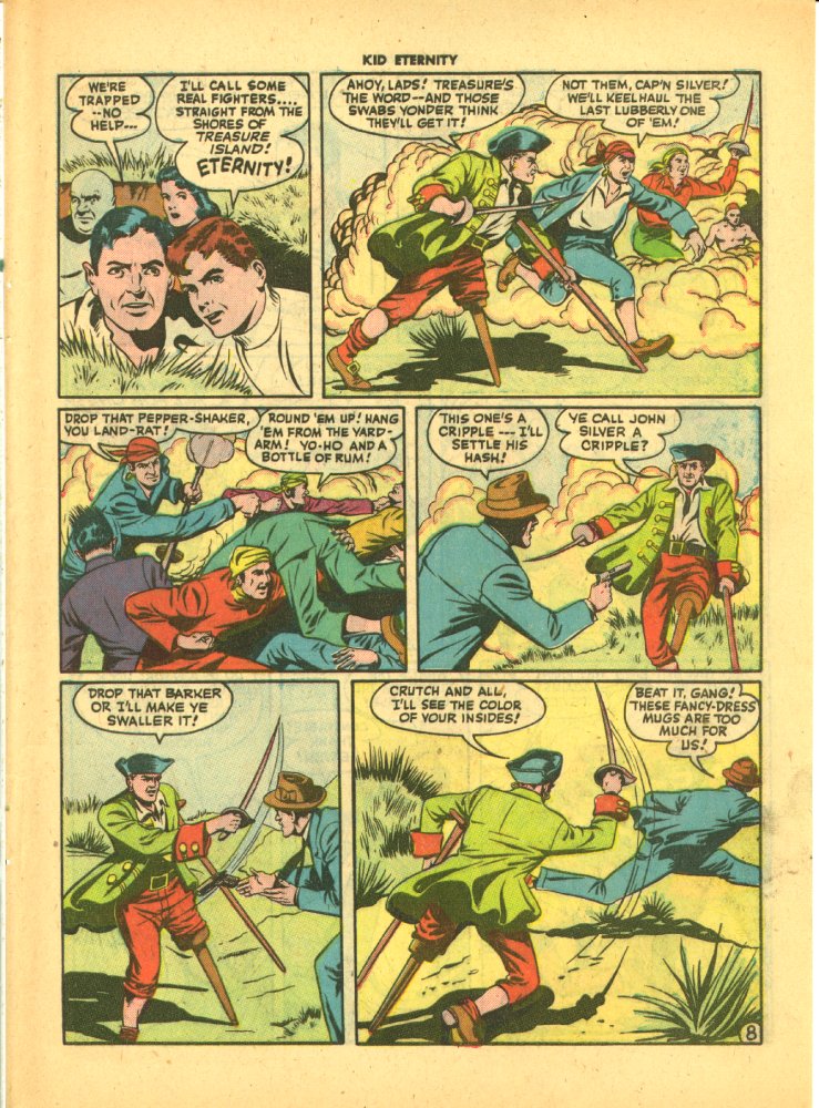Read online Kid Eternity (1946) comic -  Issue #4 - 43