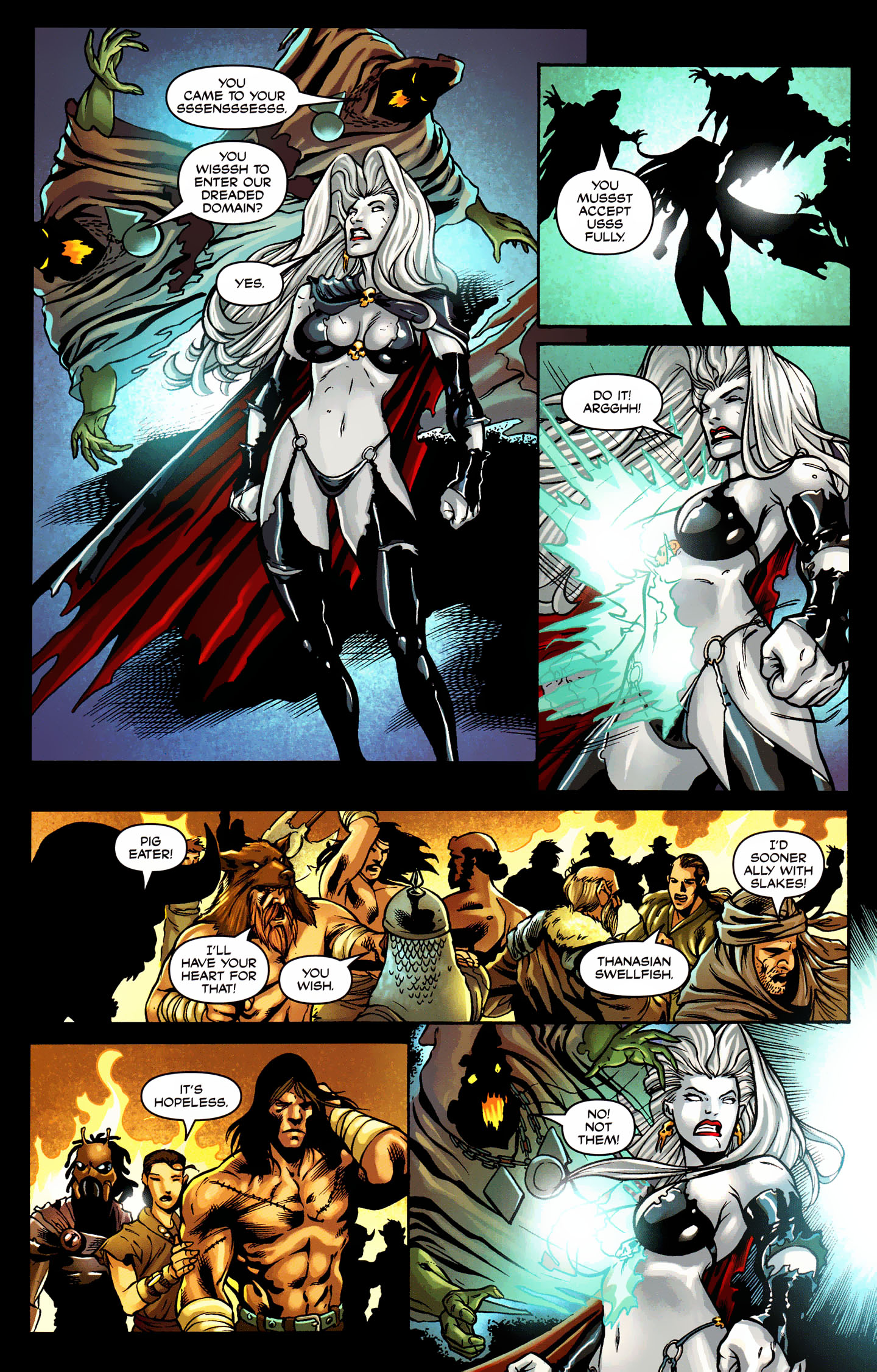 Read online Lady Death: Origins - Cursed comic -  Issue #1 - 33