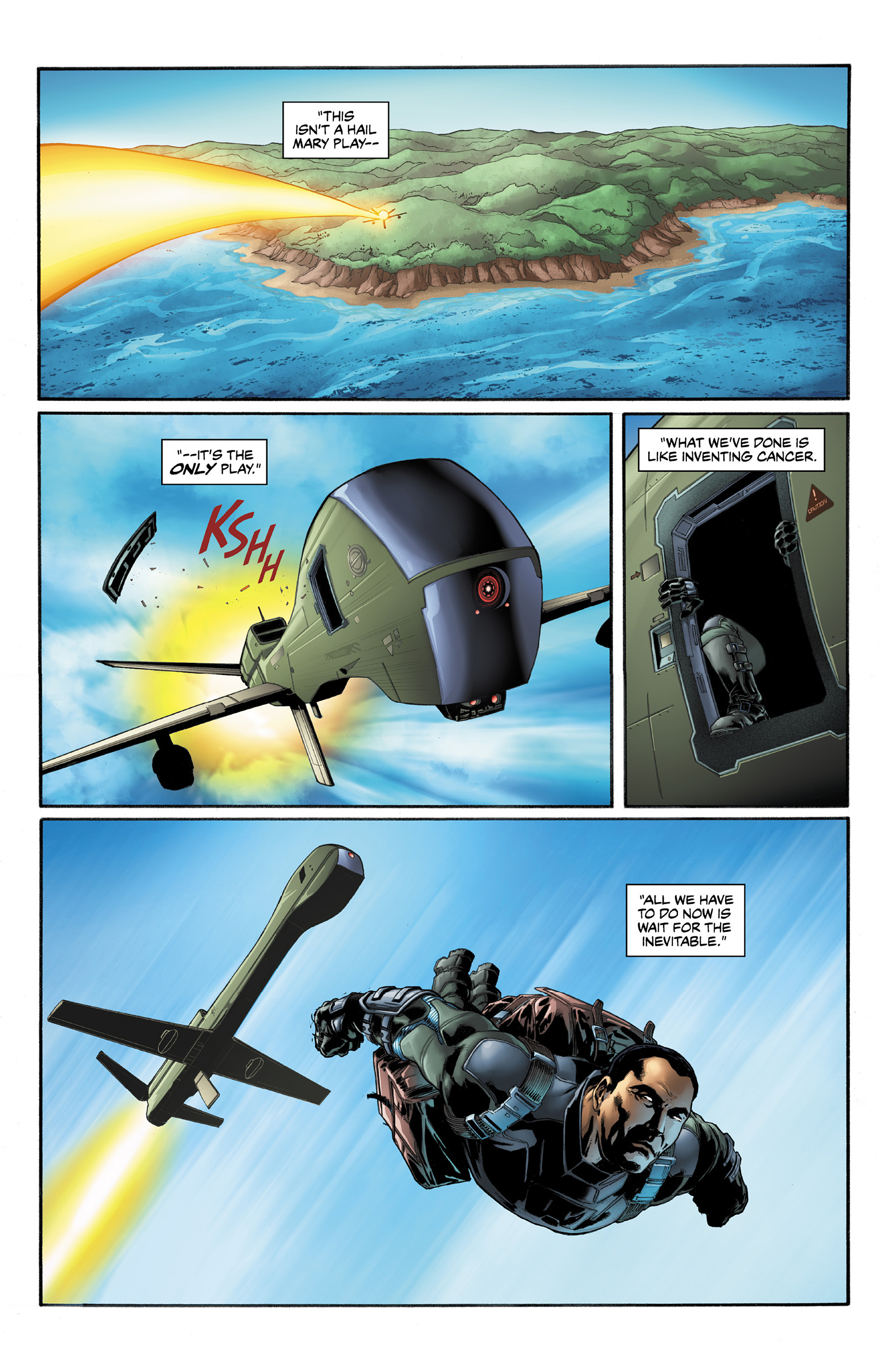 Read online Lone Wolf 2100: Chase the Setting Sun comic -  Issue #4 - 4