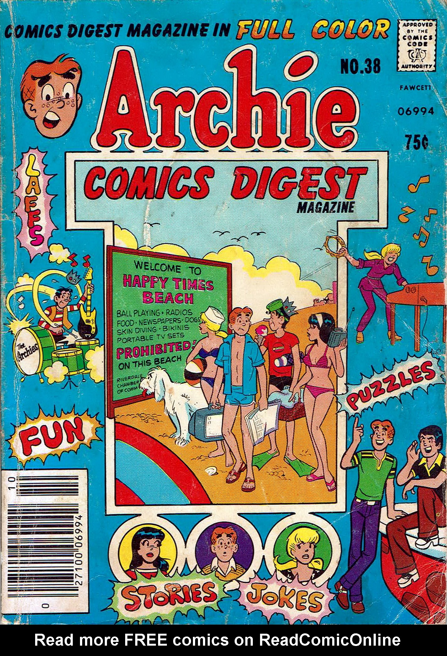 Read online Archie Digest Magazine comic -  Issue #38 - 1