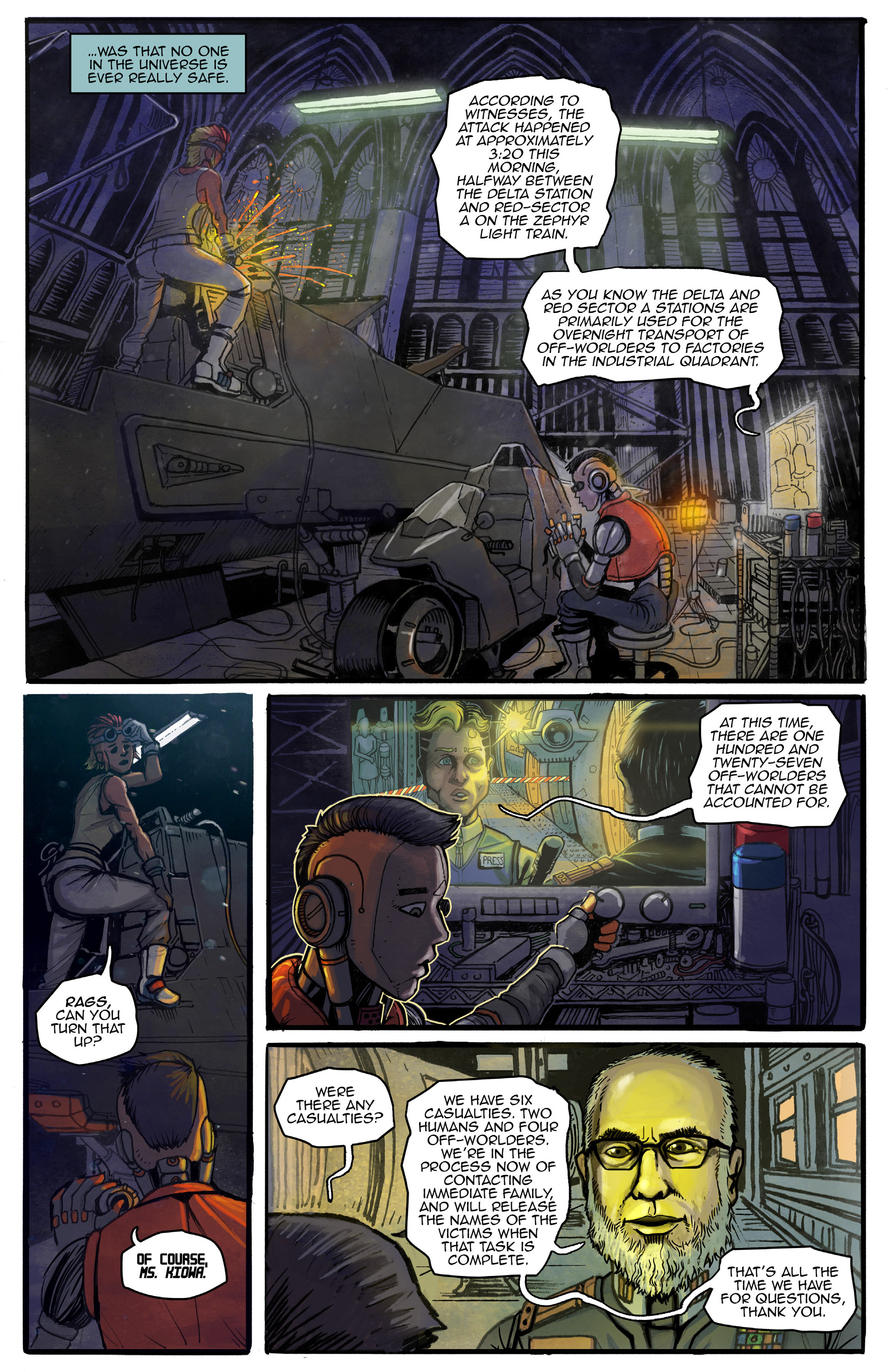 Read online Butcher Queen comic -  Issue #1 - 5