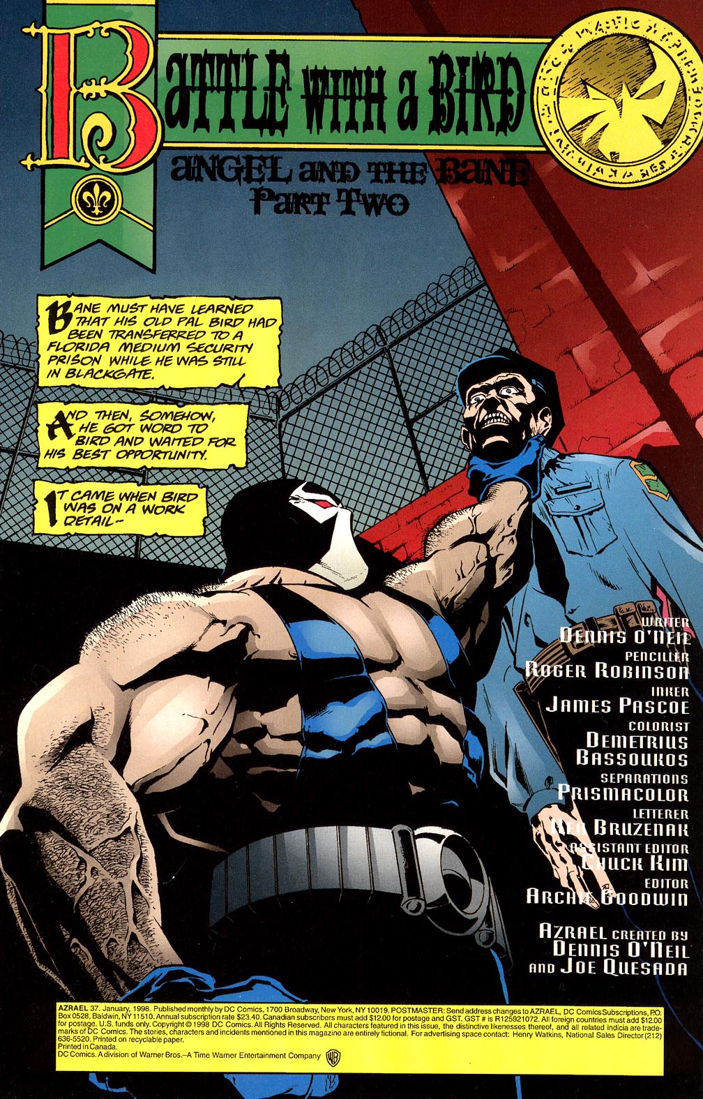 Read online Azrael (1995) comic -  Issue #37 - 2