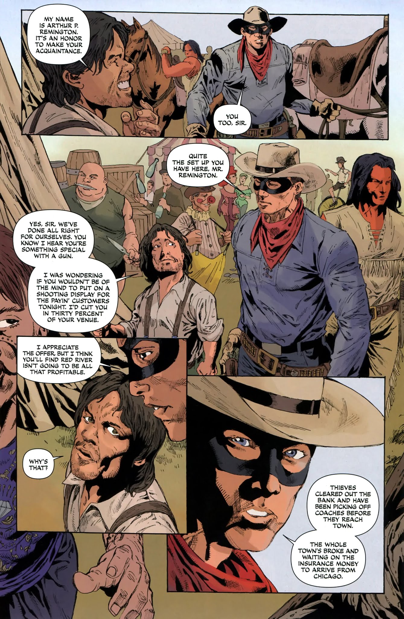Read online The Lone Ranger: Vindicated comic -  Issue #3 - 13