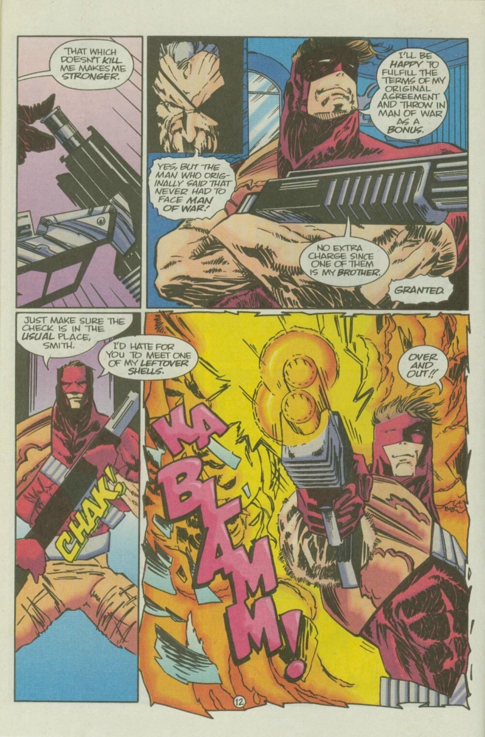 Read online Man of War comic -  Issue #3 - 15