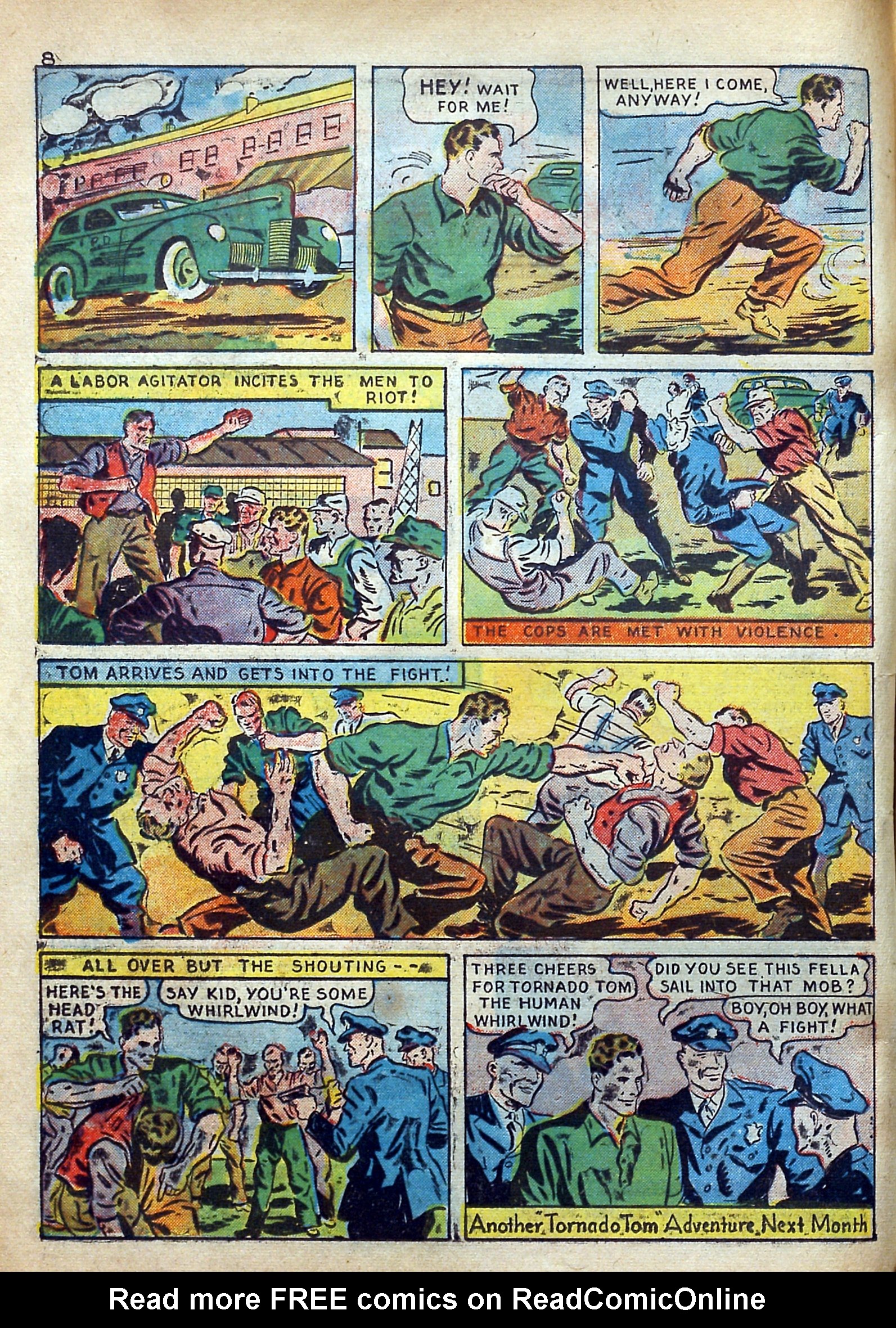 Read online Cyclone Comics comic -  Issue #1 - 10