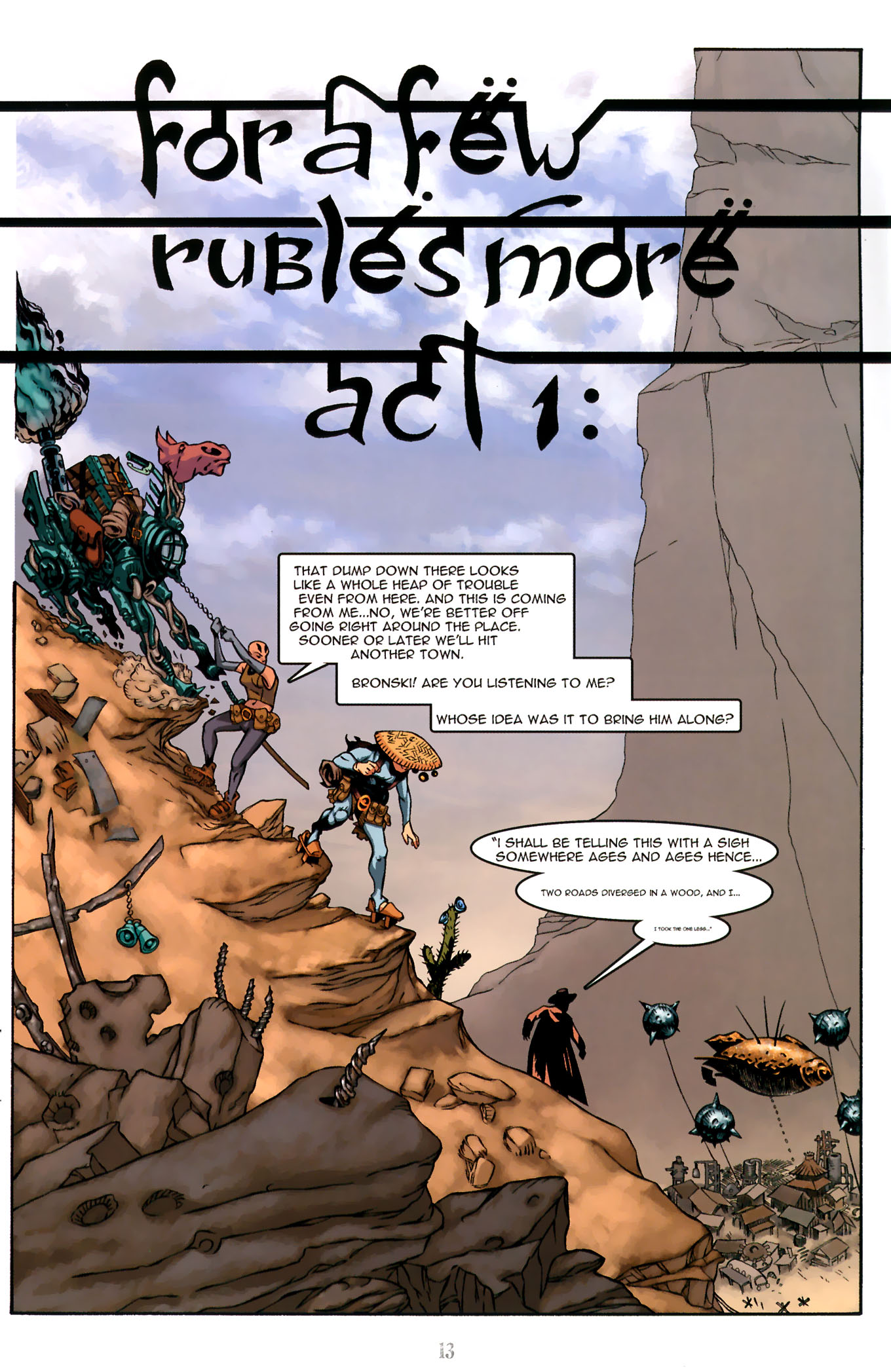 Read online Robotika: For A Few Rubles More comic -  Issue #1 & 2 - 13