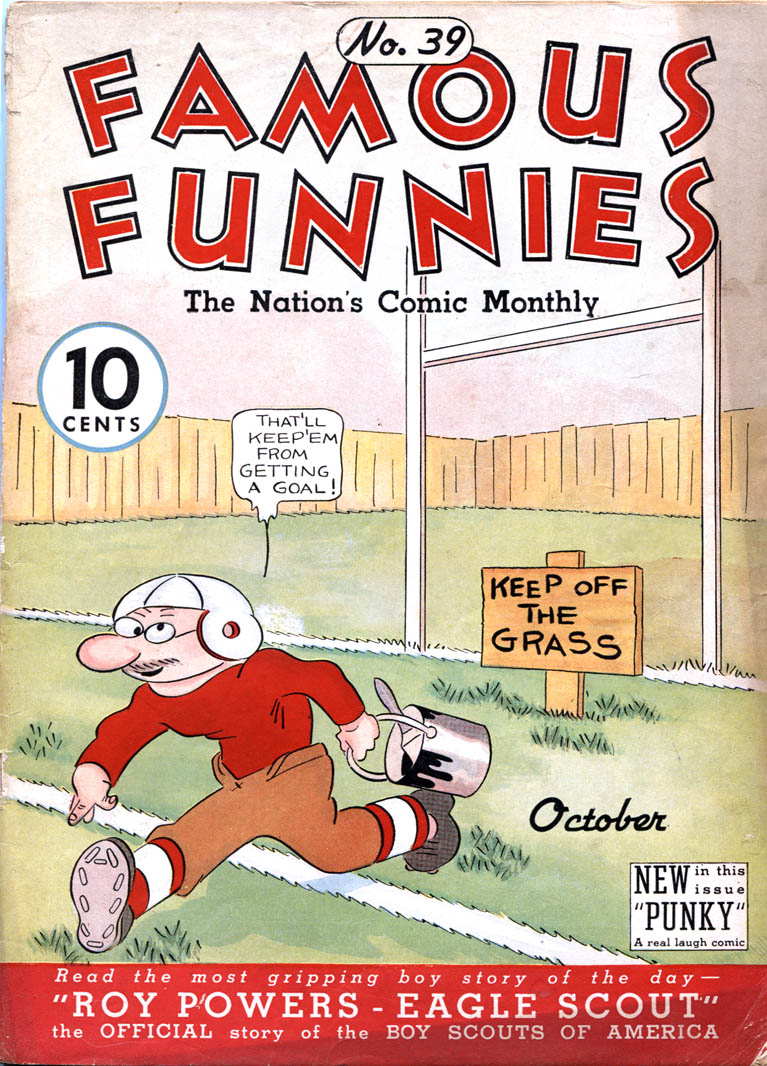 Read online Famous Funnies comic -  Issue #39 - 1