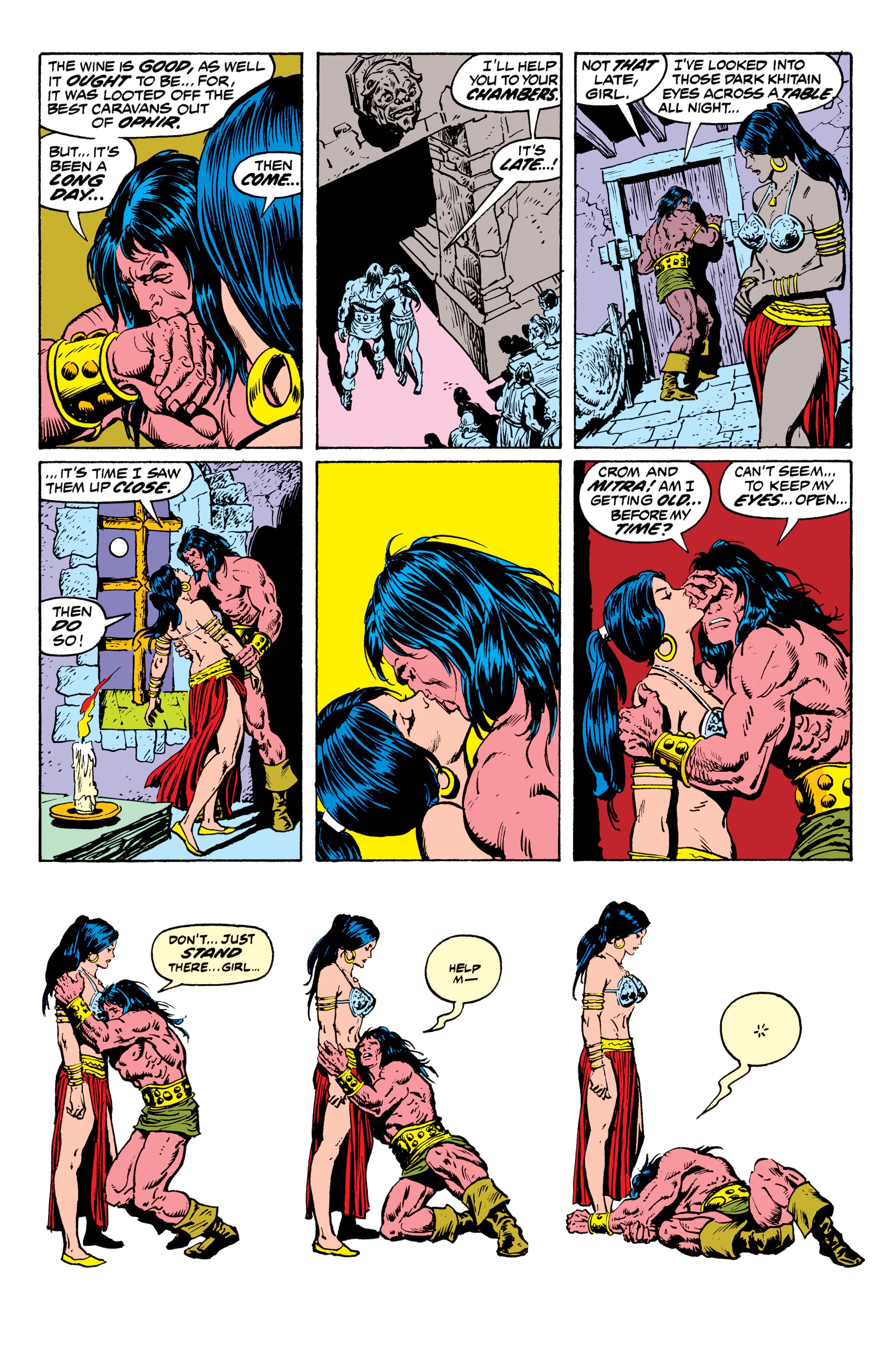 Read online Conan The Barbarian Epic Collection: The Original Marvel Years - The Curse Of The Golden Skull comic -  Issue # TPB (Part 1) - 19
