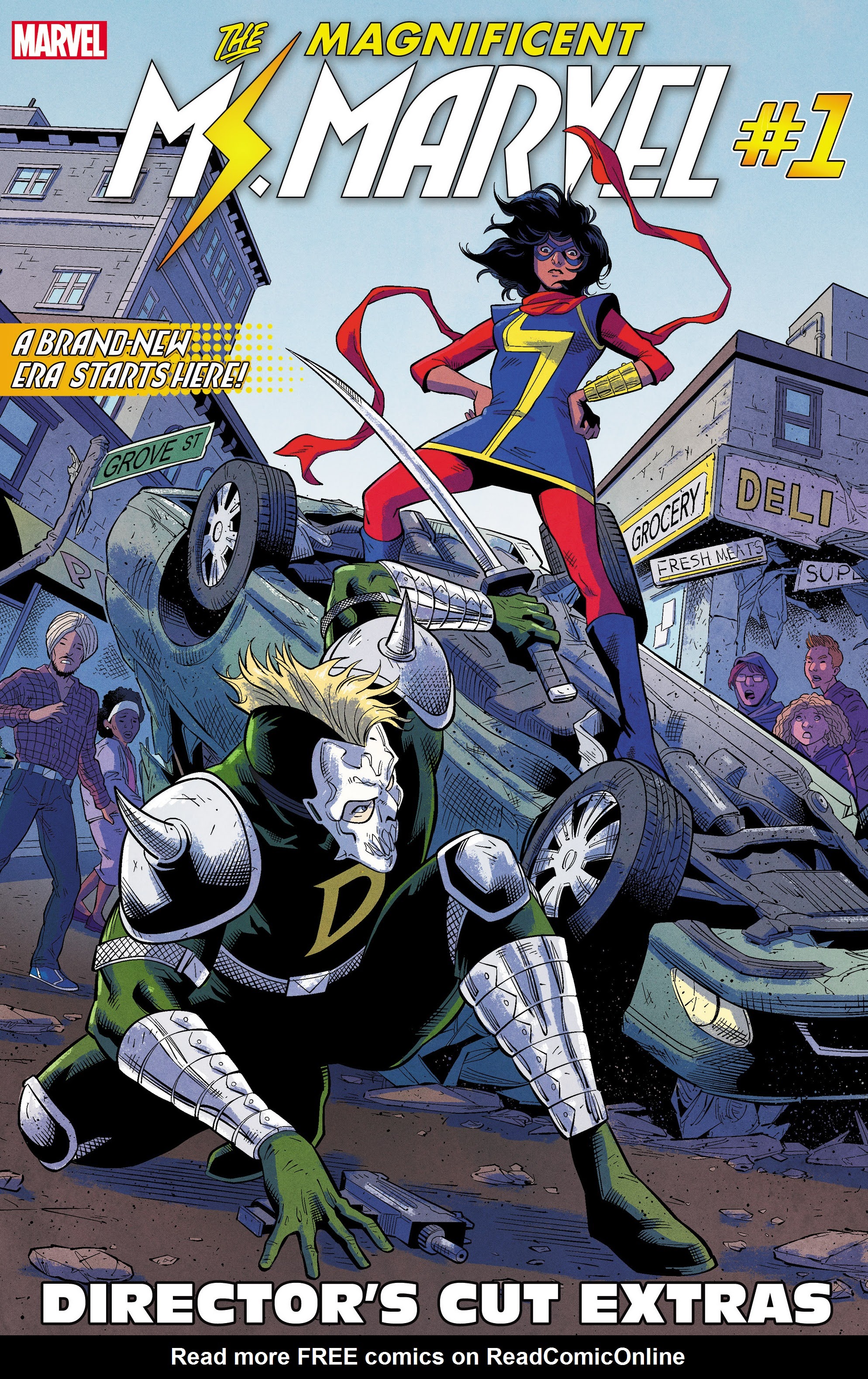 Read online Magnificent Ms. Marvel comic -  Issue # _Director 's Cut - 25