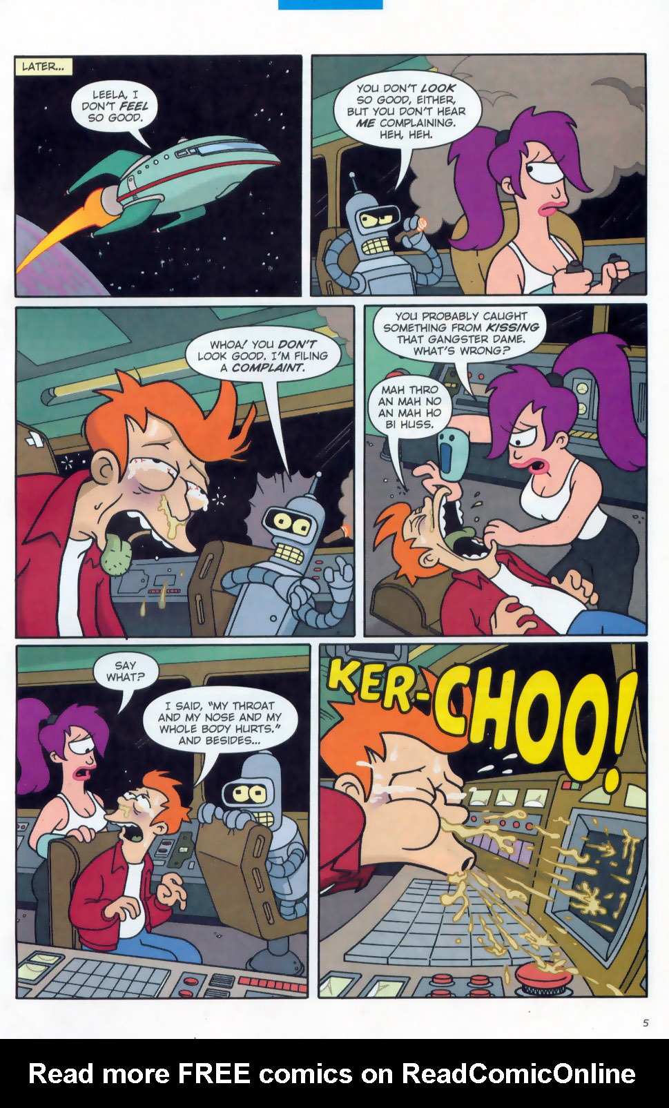 Read online Futurama Comics comic -  Issue #11 - 6