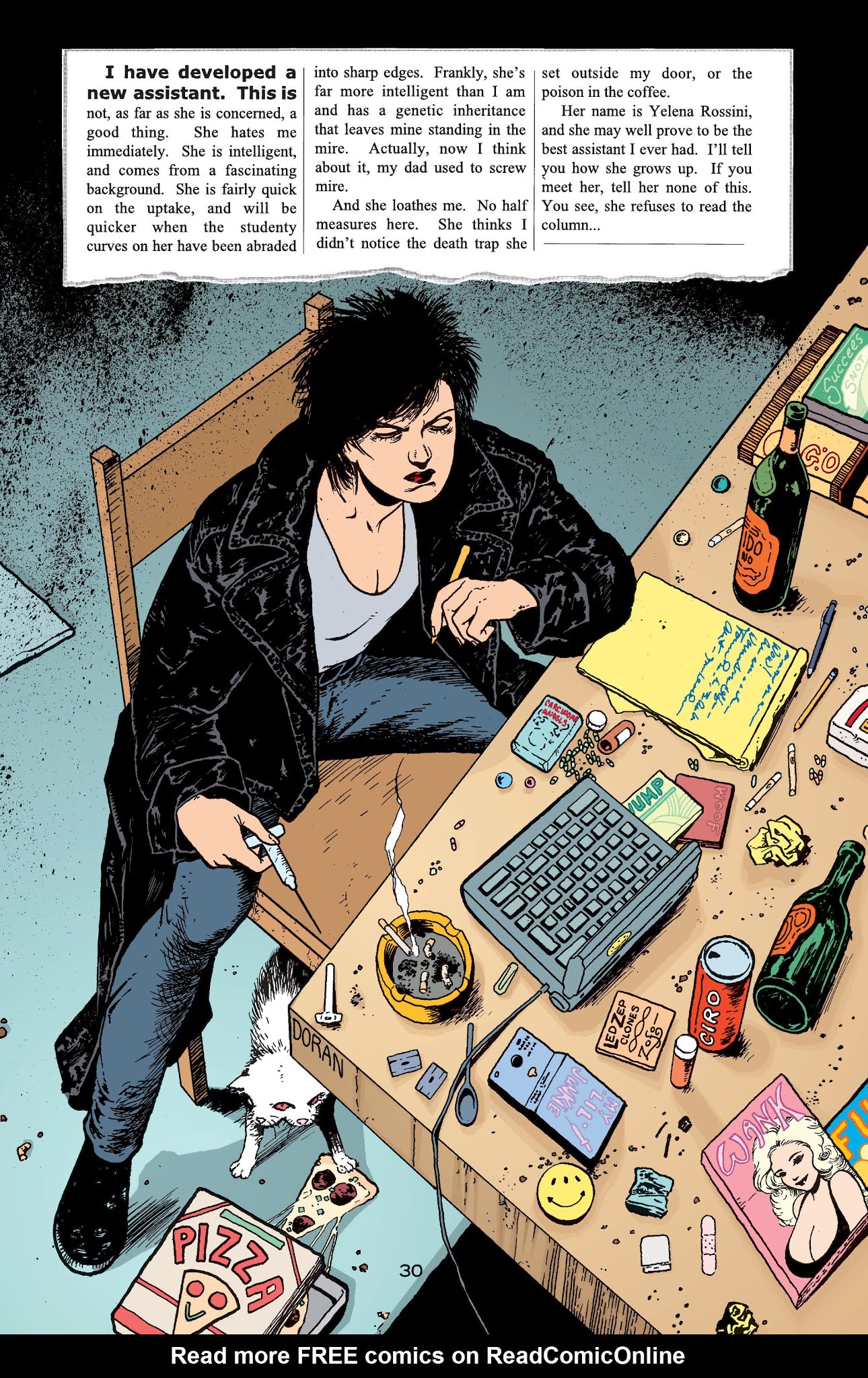 Read online Transmetropolitan comic -  Issue # Issue I Hate It Here - 23