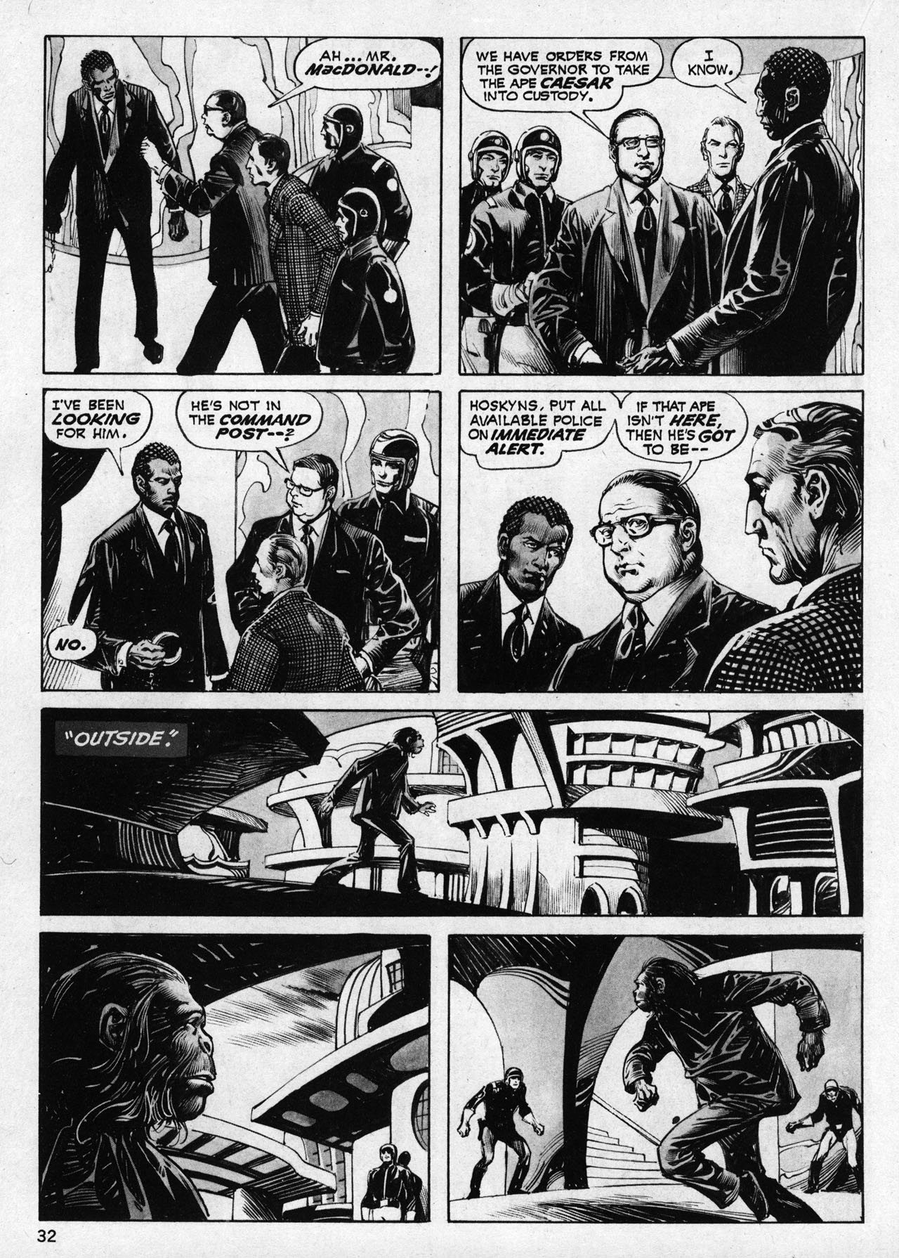 Read online Planet of the Apes comic -  Issue #20 - 30