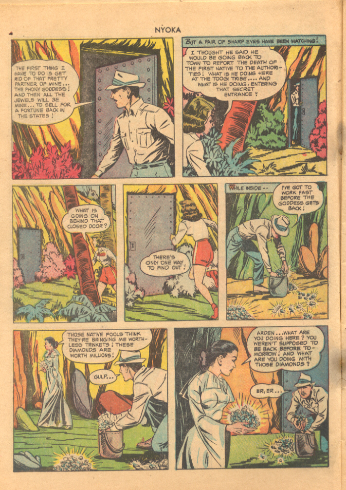 Read online Nyoka the Jungle Girl (1945) comic -  Issue #73 - 8