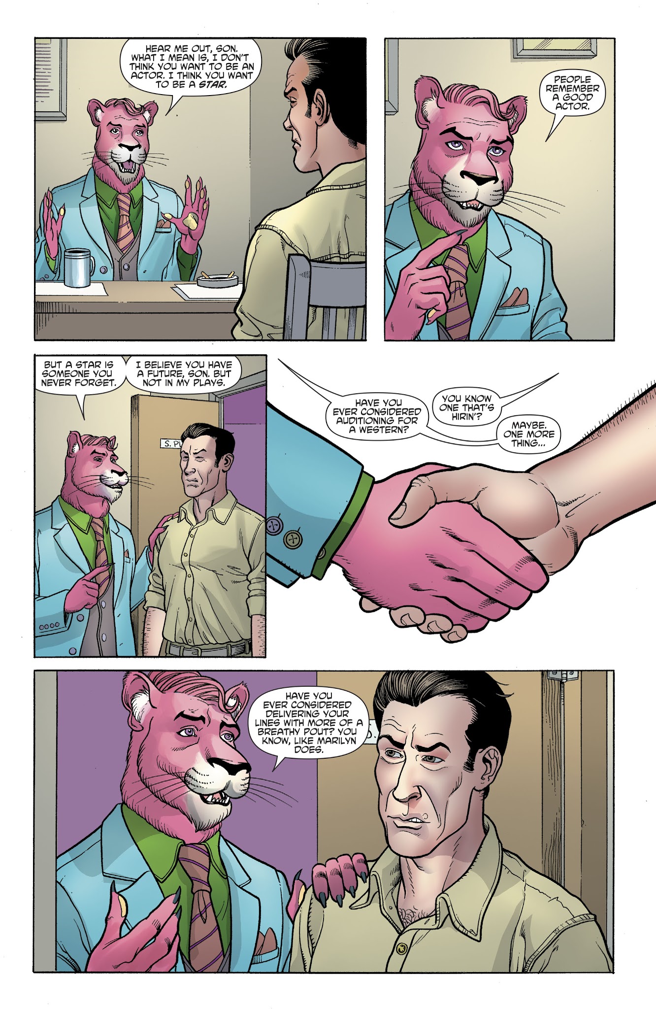 Read online Exit Stage Left: The Snagglepuss Chronicles comic -  Issue #3 - 23