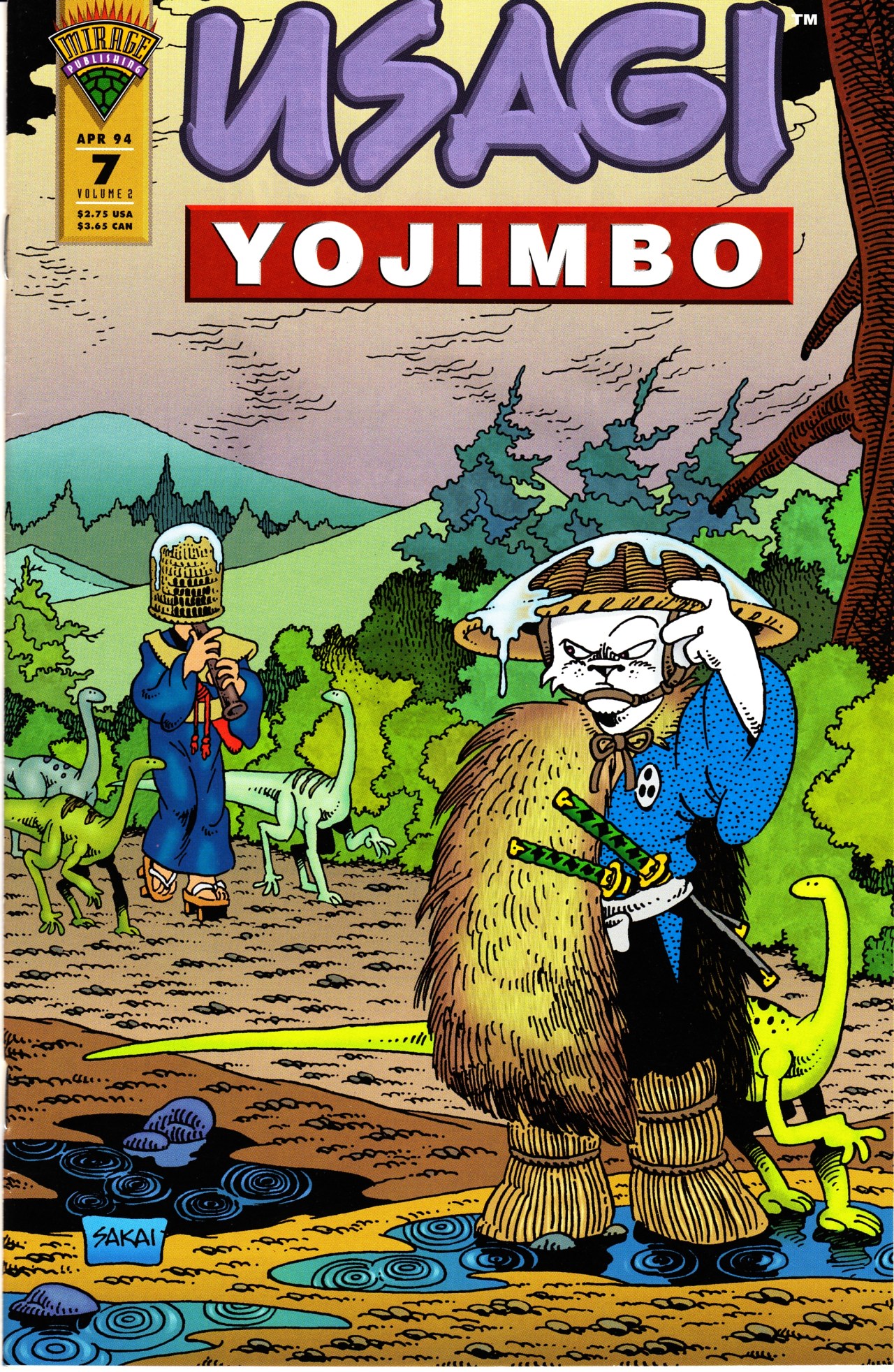 Read online Usagi Yojimbo (1993) comic -  Issue #7 - 1