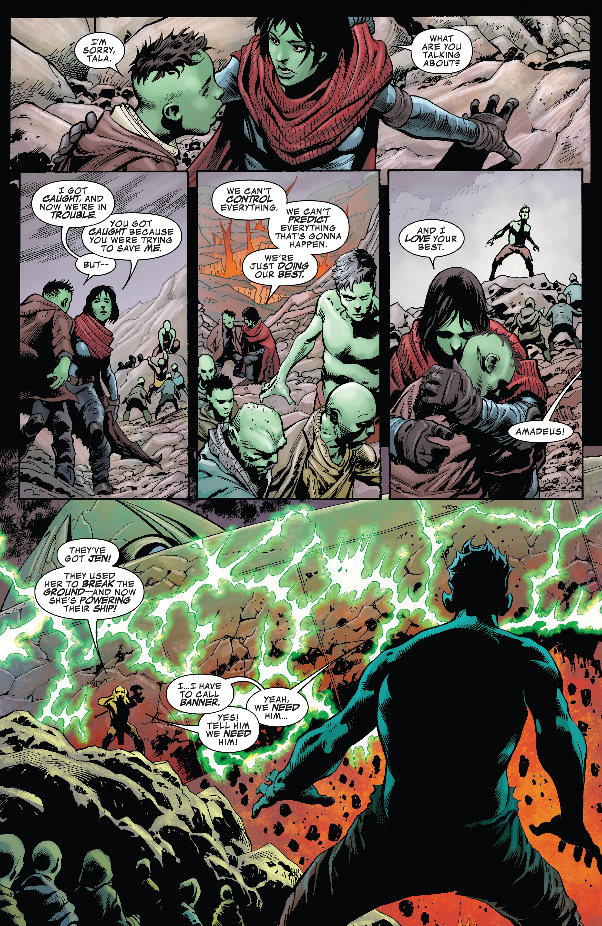 Read online Planet Hulk Worldbreaker comic -  Issue #4 - 7