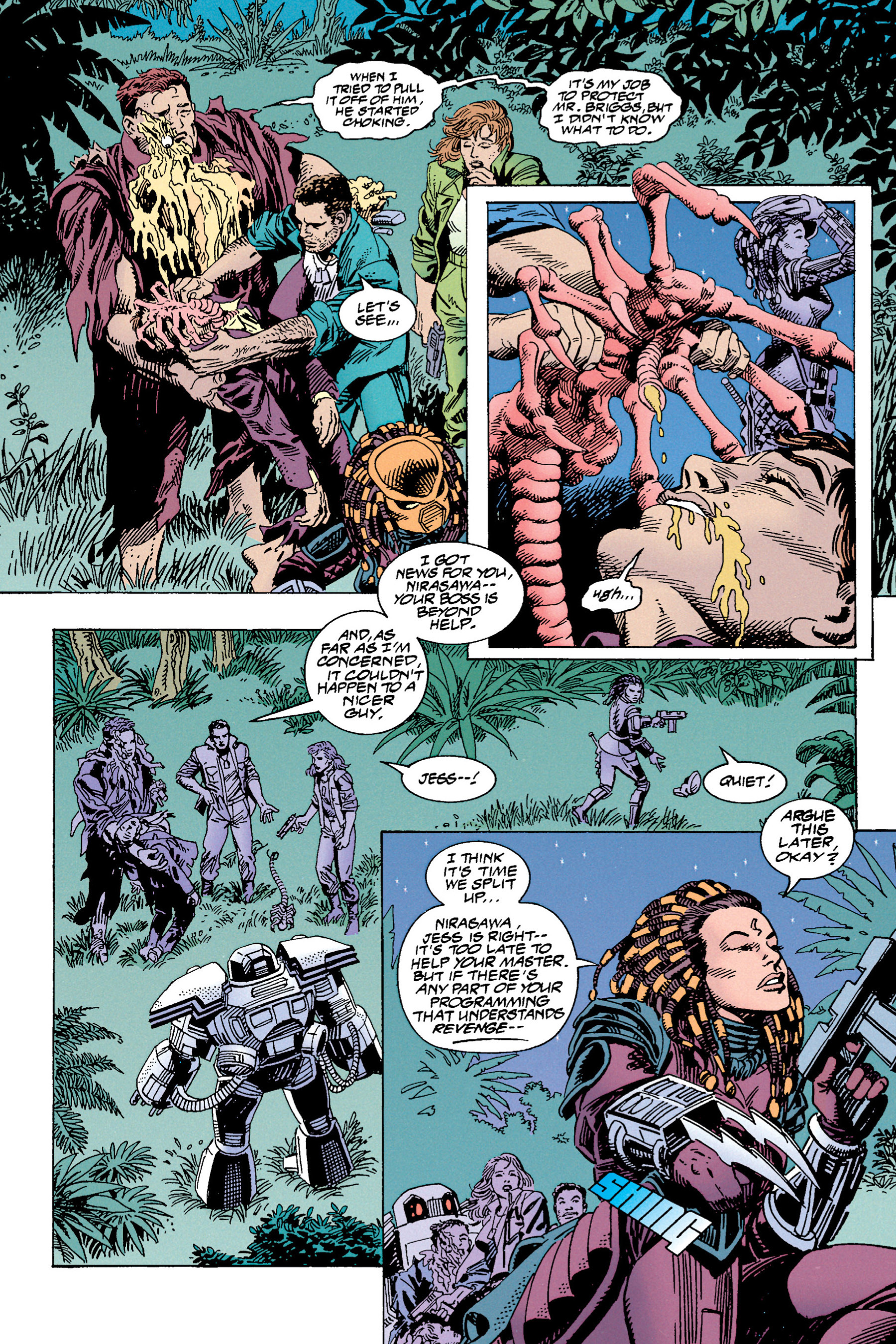 Read online Aliens vs. Predator Omnibus comic -  Issue # _TPB 1 Part 4 - 28
