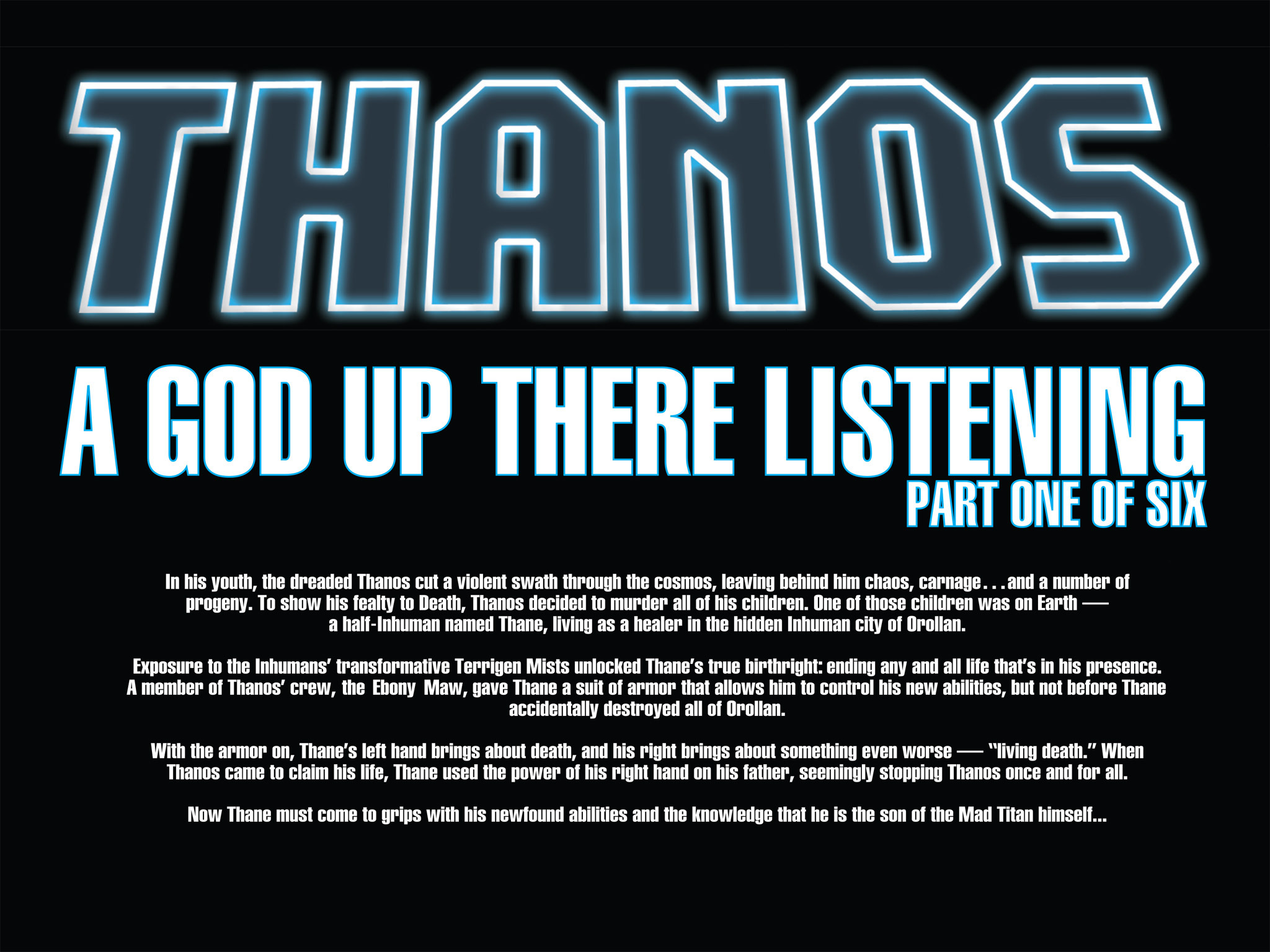 Read online Thanos: A God Up There Listening comic -  Issue # TPB - 14