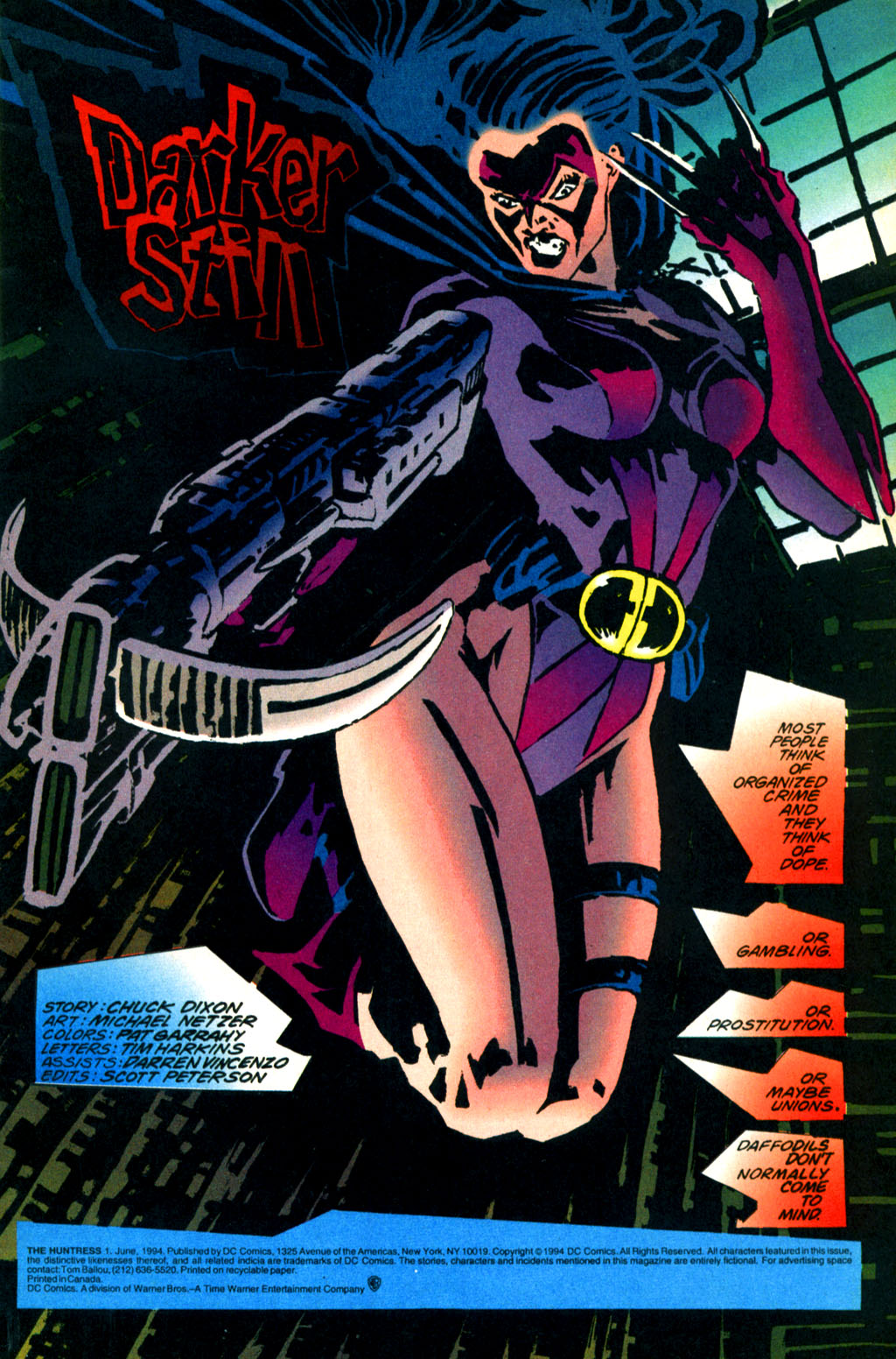 Read online The Huntress (1994) comic -  Issue #1 - 2