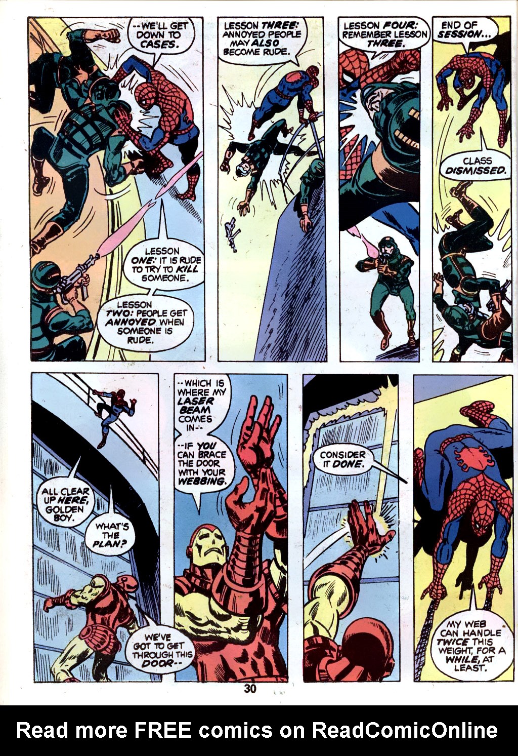 Read online Marvel Treasury Edition comic -  Issue #27 - 32