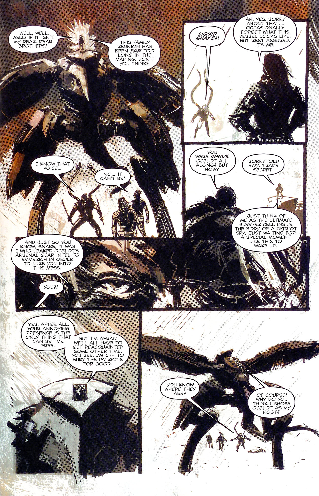 Read online Metal Gear Solid: Sons of Liberty comic -  Issue #12 - 7