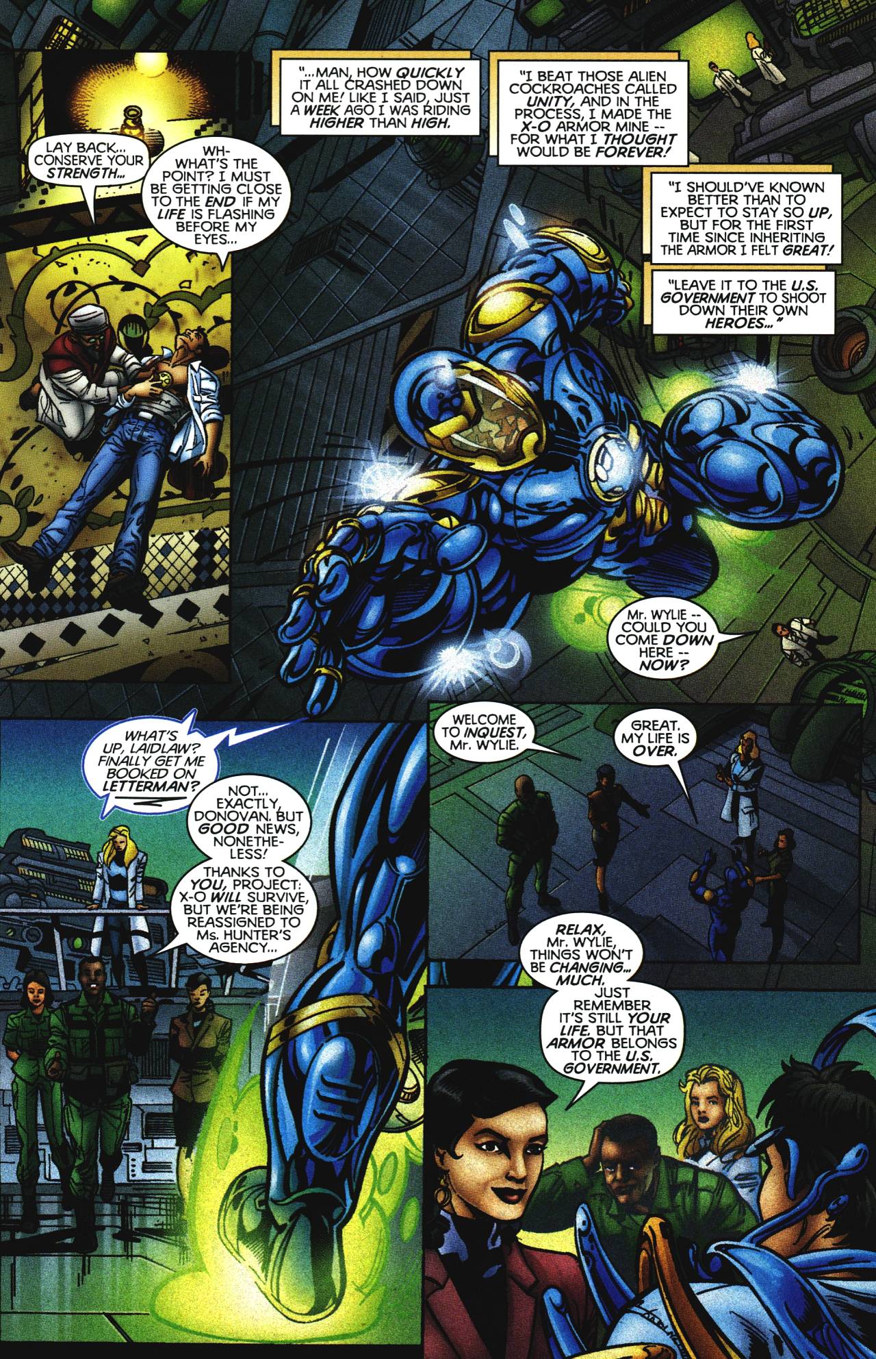 Read online X-O Manowar (1996) comic -  Issue #15 - 7