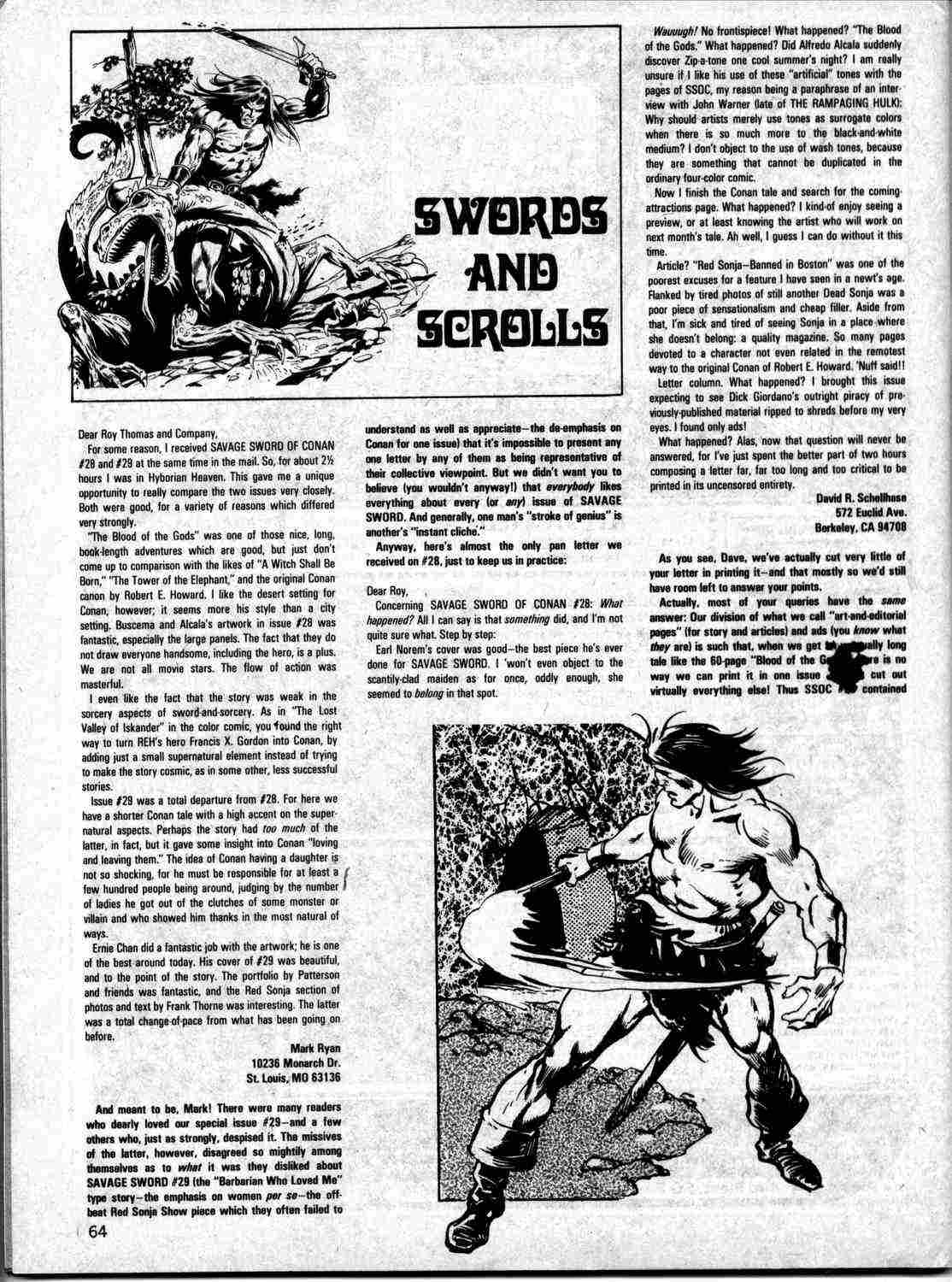 Read online The Savage Sword Of Conan comic -  Issue #33 - 57