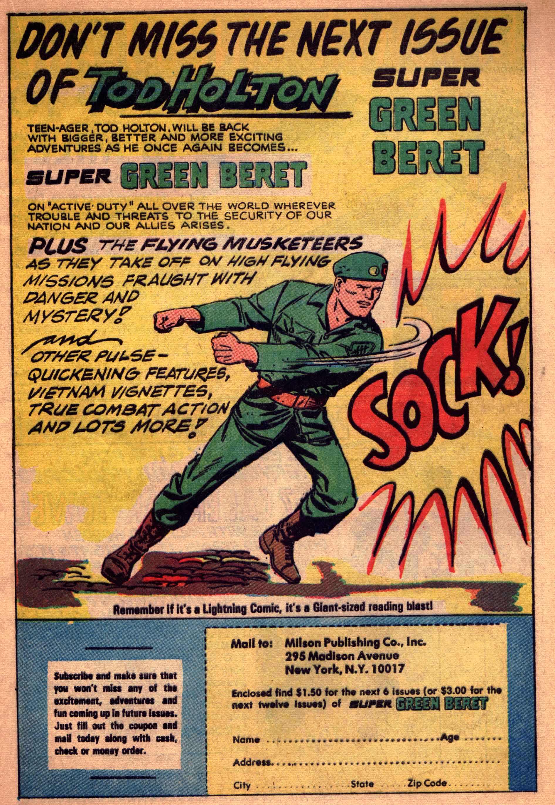 Read online Super Green Beret comic -  Issue #2 - 13
