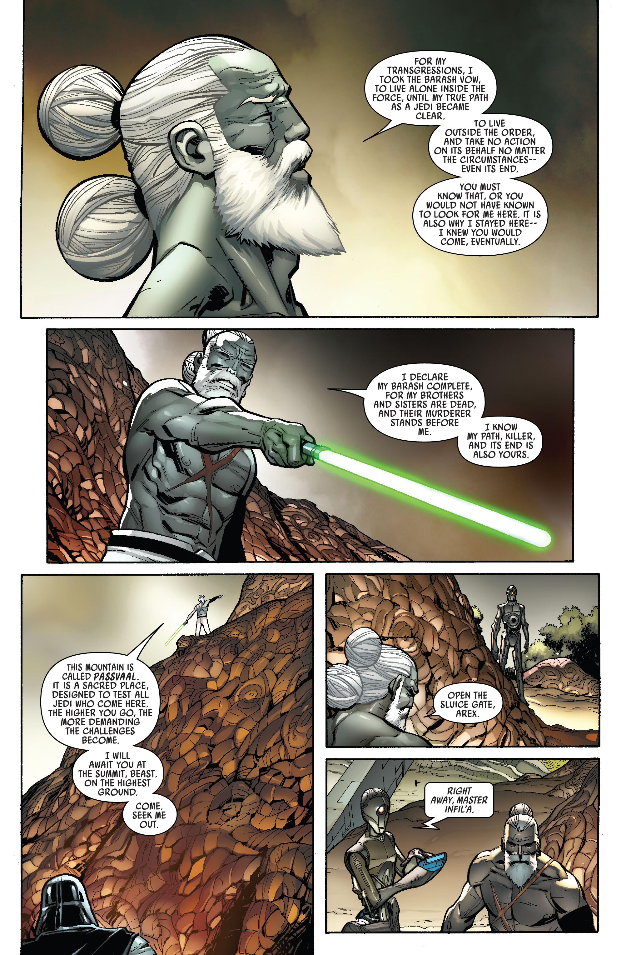 Read online Star Wars: Darth Vader by Charles Soule Omnibus comic -  Issue # TPB (Part 1) - 56